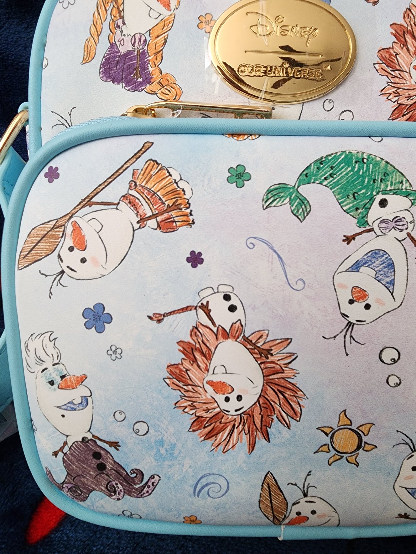 Our Universe Disney Pixar Olaf Plays Disney Crossbody Bag