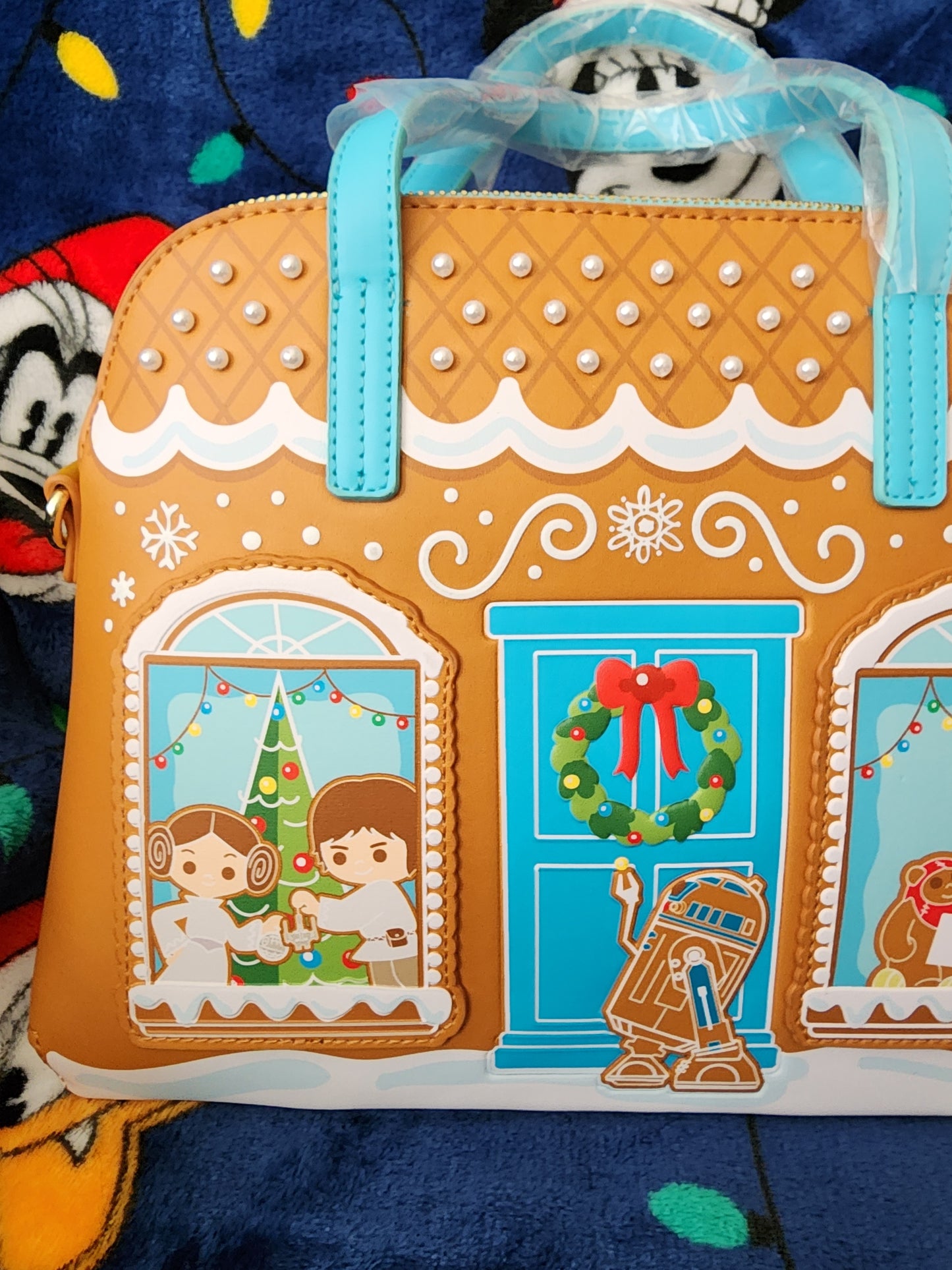 Loungefly Star Wars Gingerbread House Holiday Handbag