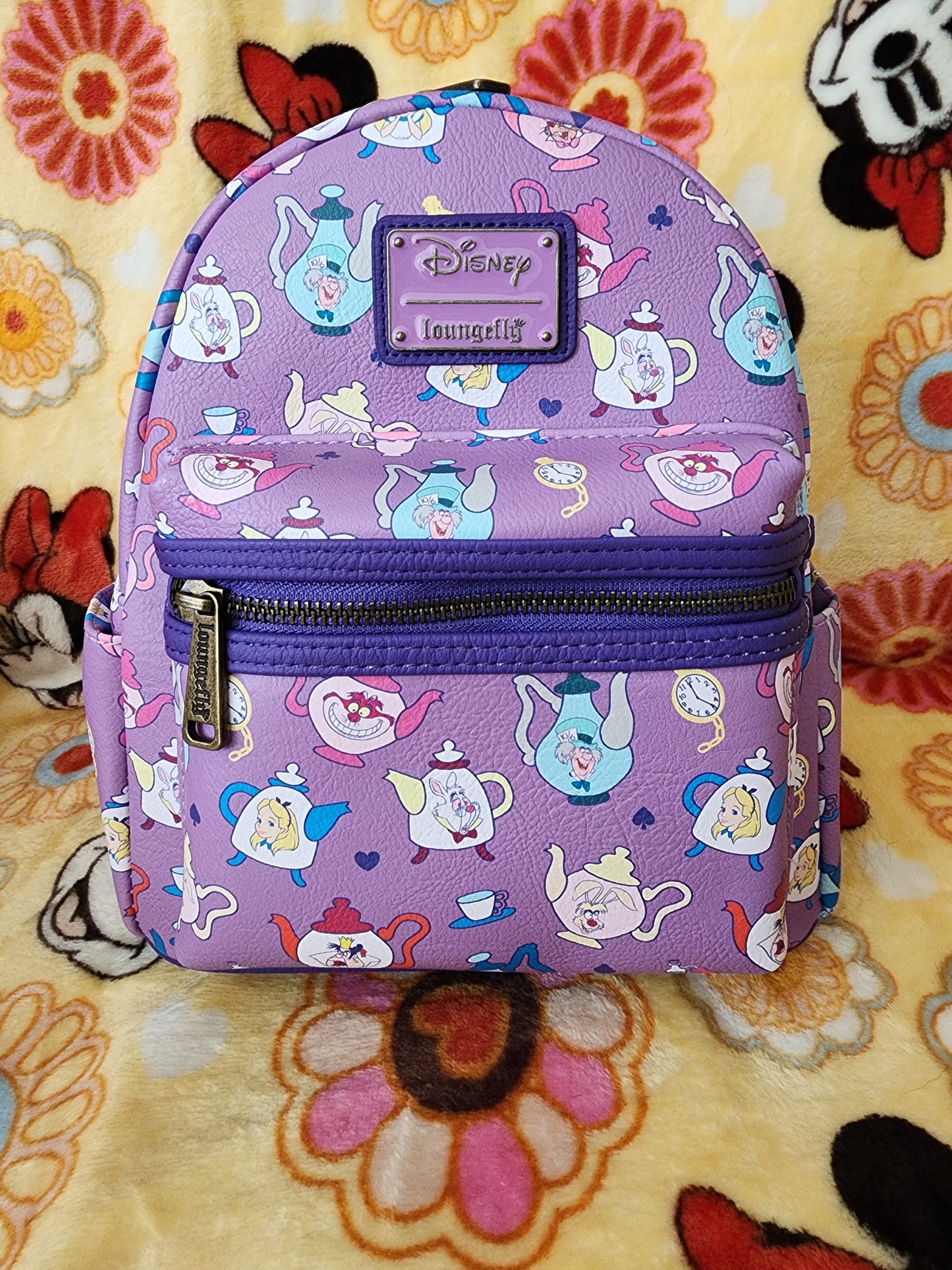 Loungefly Disney Alice in Wonderland and Friends Tea Cup Backpack