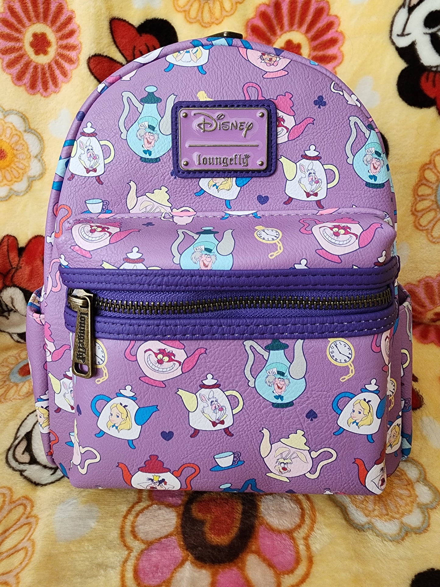 Loungefly Disney Alice in Wonderland and Friends Tea Cup Backpack