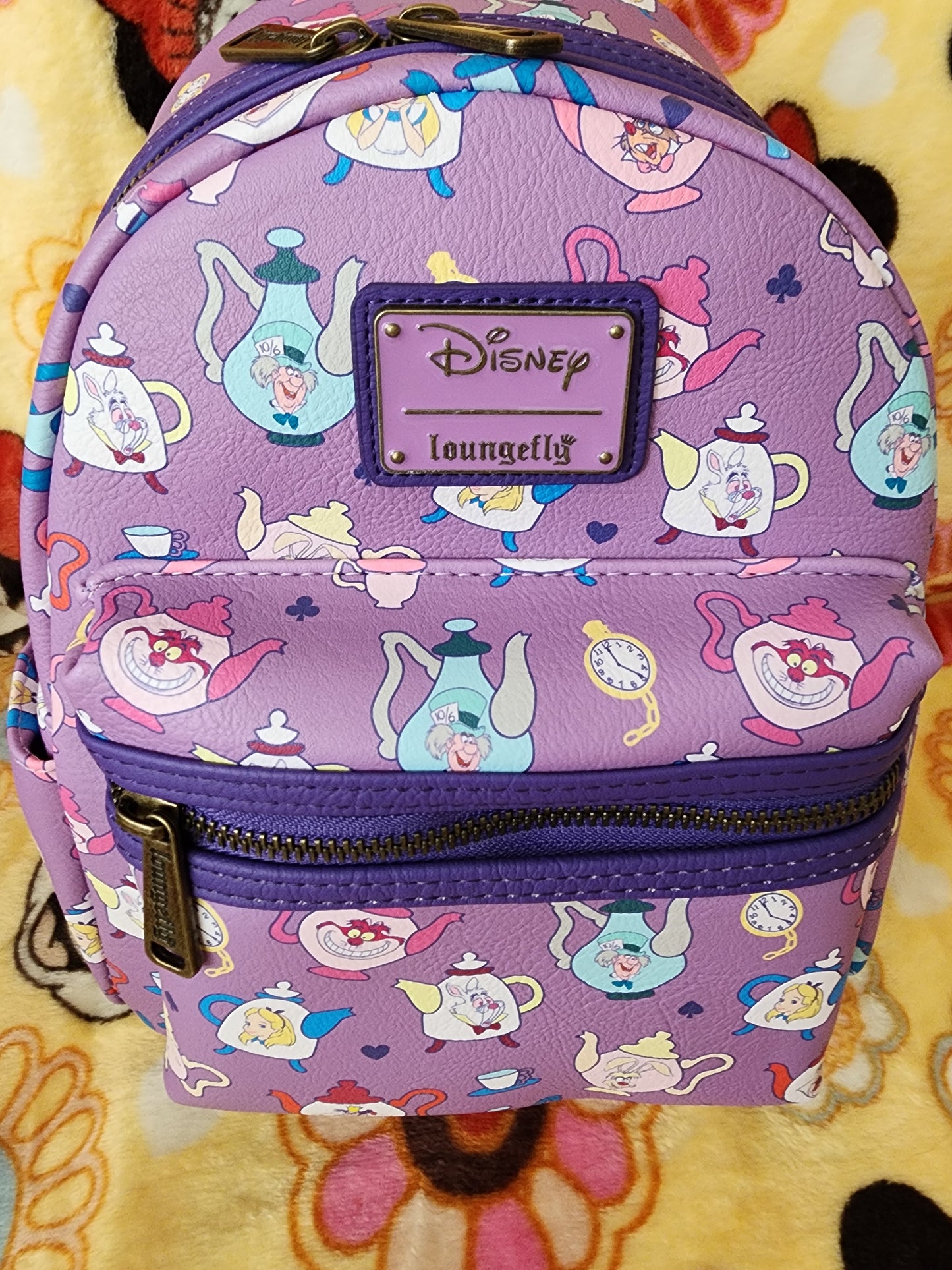 Loungefly Disney Alice in Wonderland and Friends Tea Cup Backpack