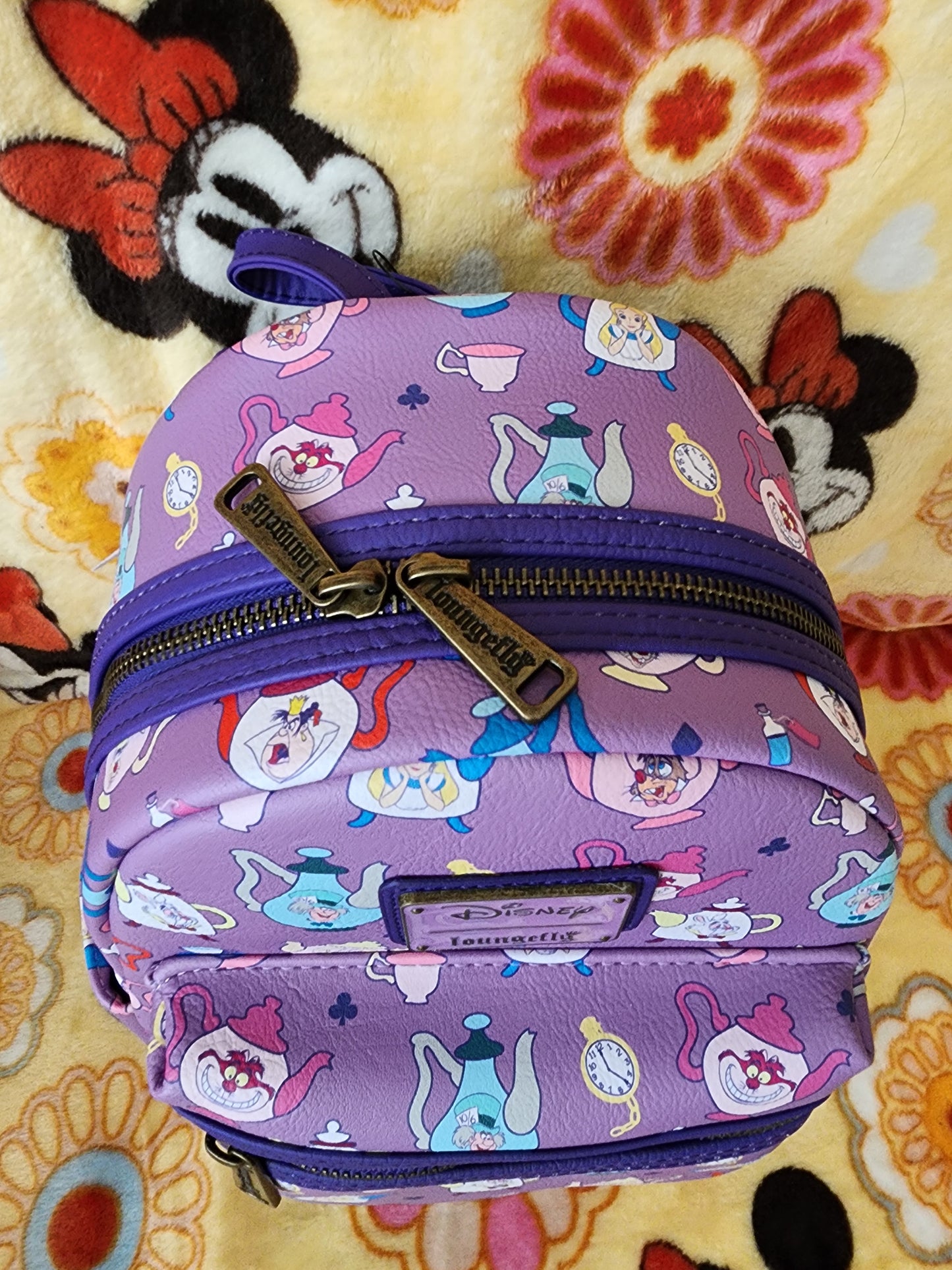 Loungefly Disney Alice in Wonderland and Friends Tea Cup Backpack