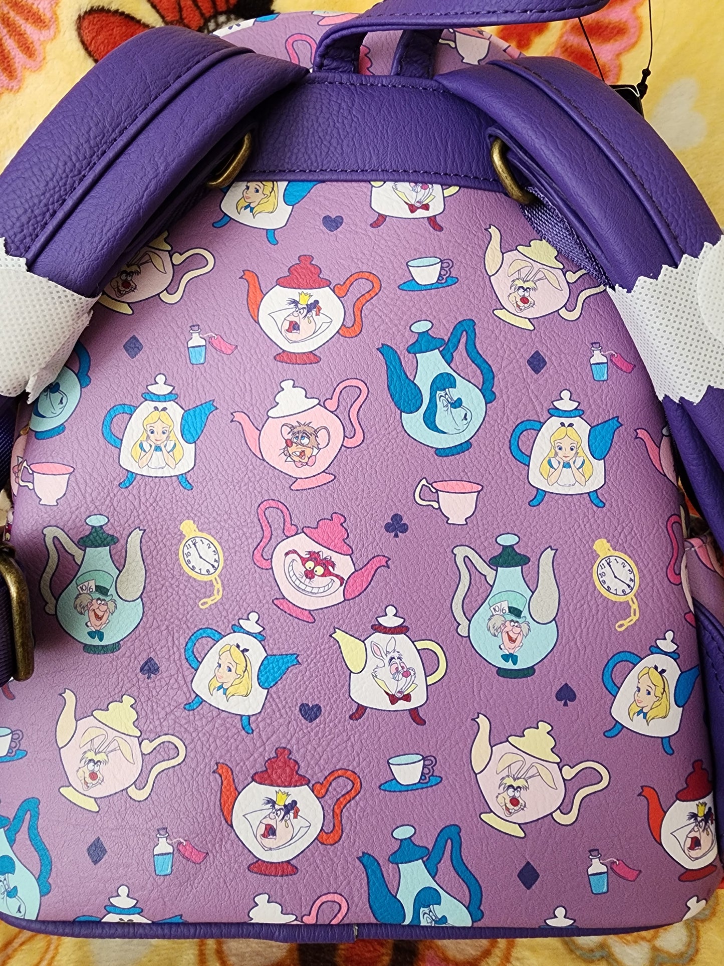 Loungefly Disney Alice in Wonderland and Friends Tea Cup Backpack