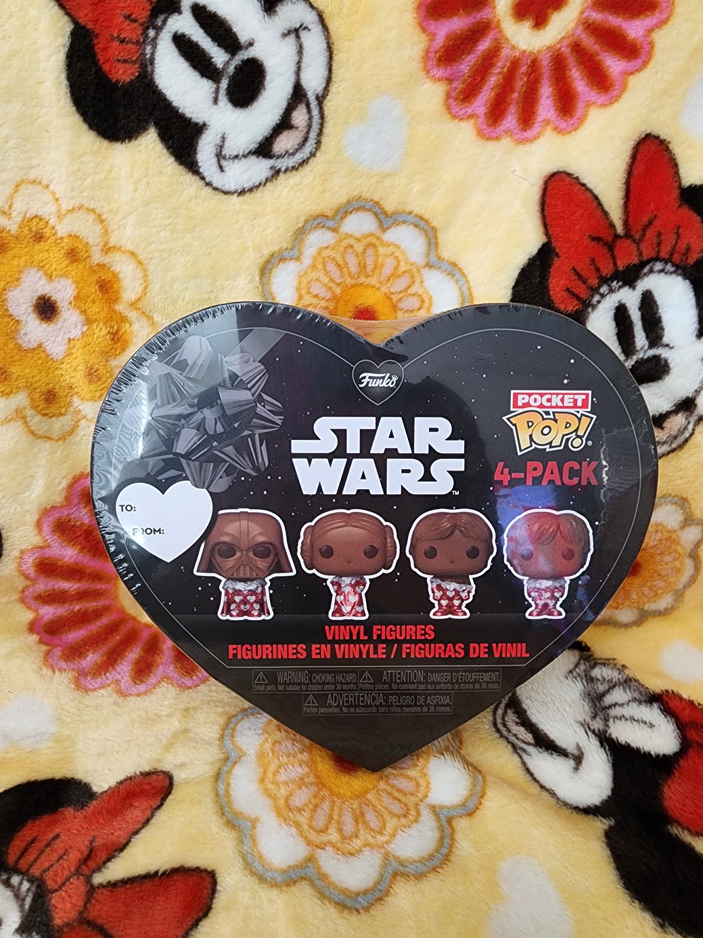 Funko Pocket Pop Star Wars Heart Box Set of 4 Figures