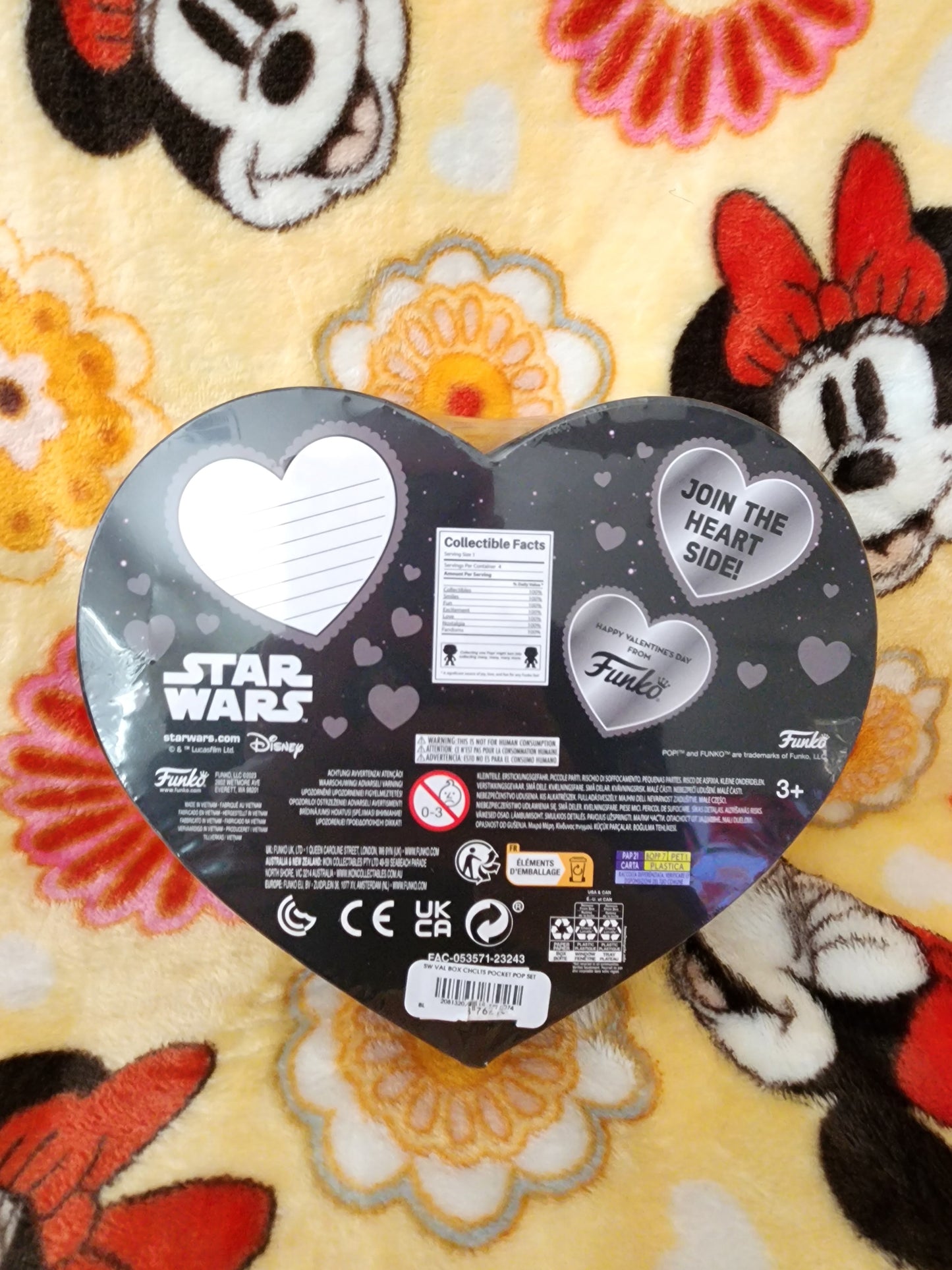 Funko Pocket Pop Star Wars Heart Box Set of 4 Figures