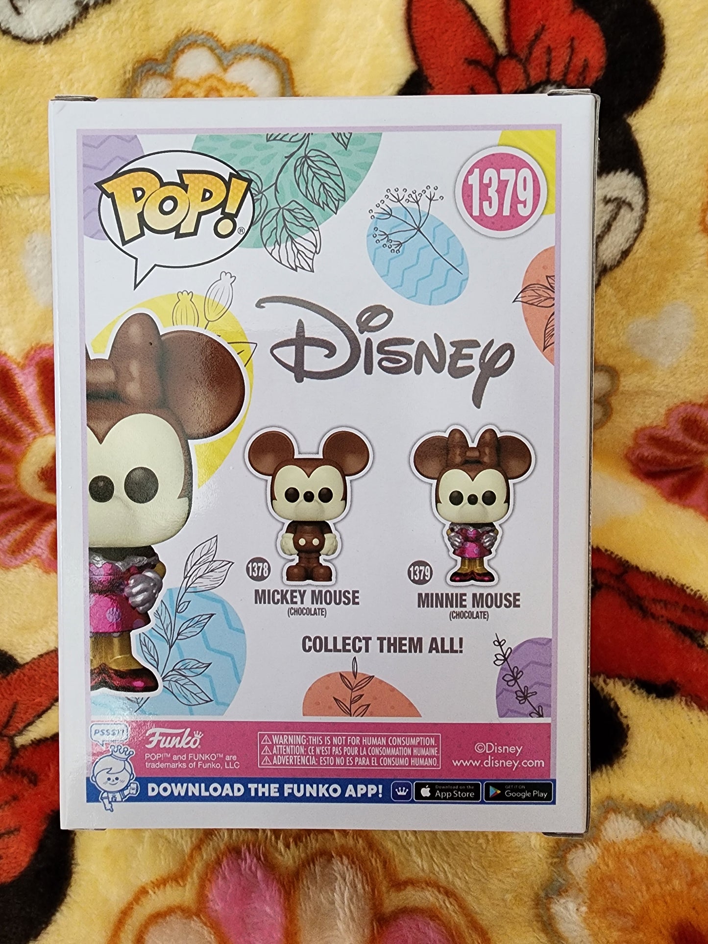 Funko Pop Disney Minnie Mouse Foil Chocolate Easter Figure