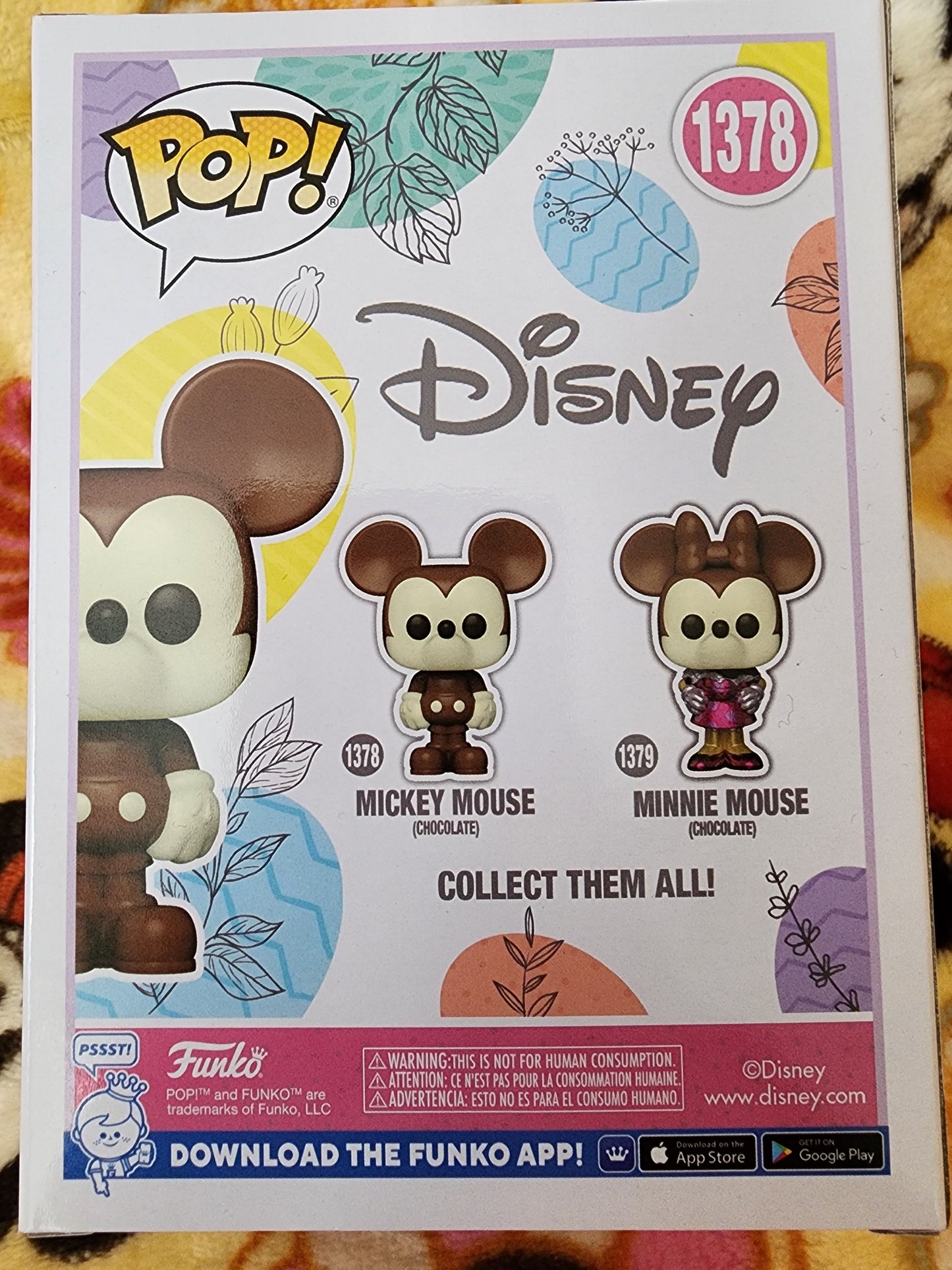 Funko Pop Disney Mickey Mouse Foil Chocolate Easter Figure