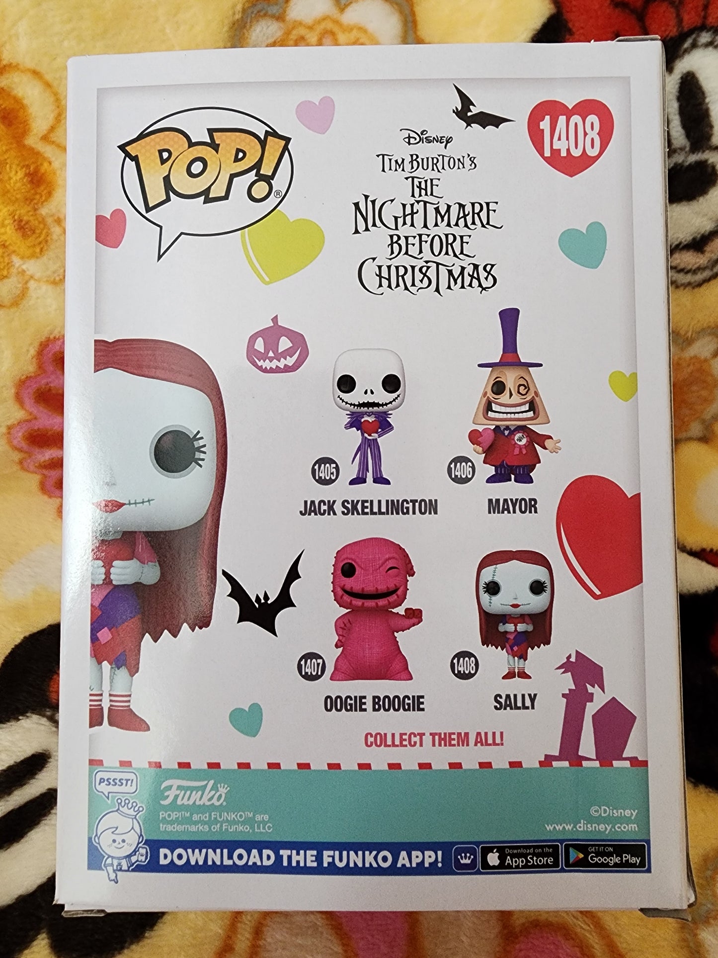 Funko Pop Disney Nightmare Before Christmas Sally Valentine's Figure