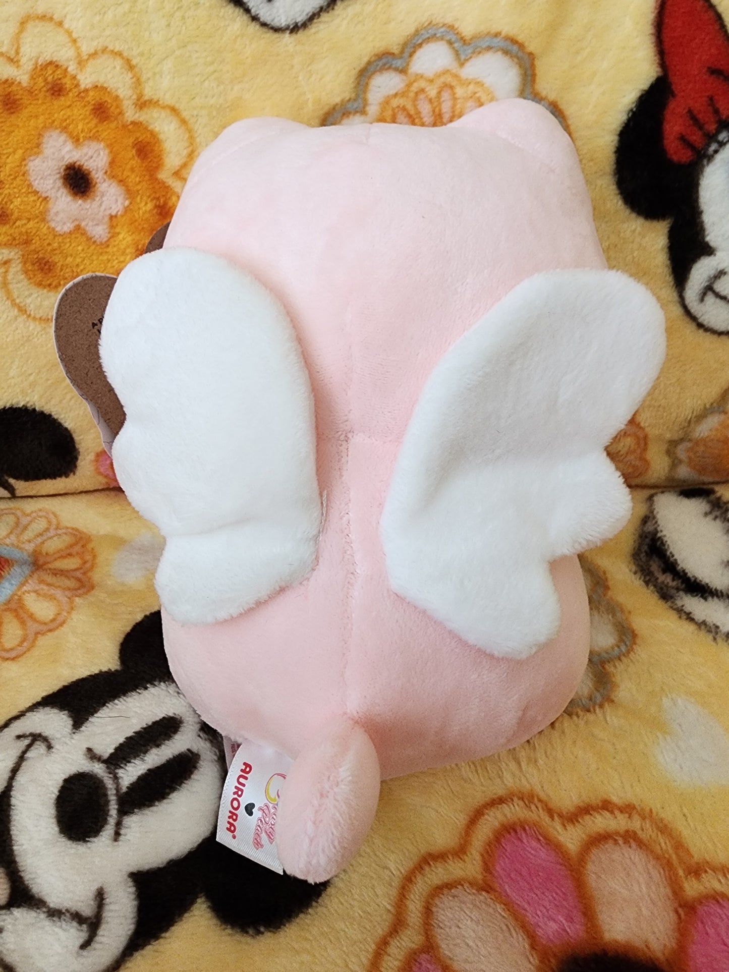 Meowchi Pink Holding Heart Valentine's Day Plush