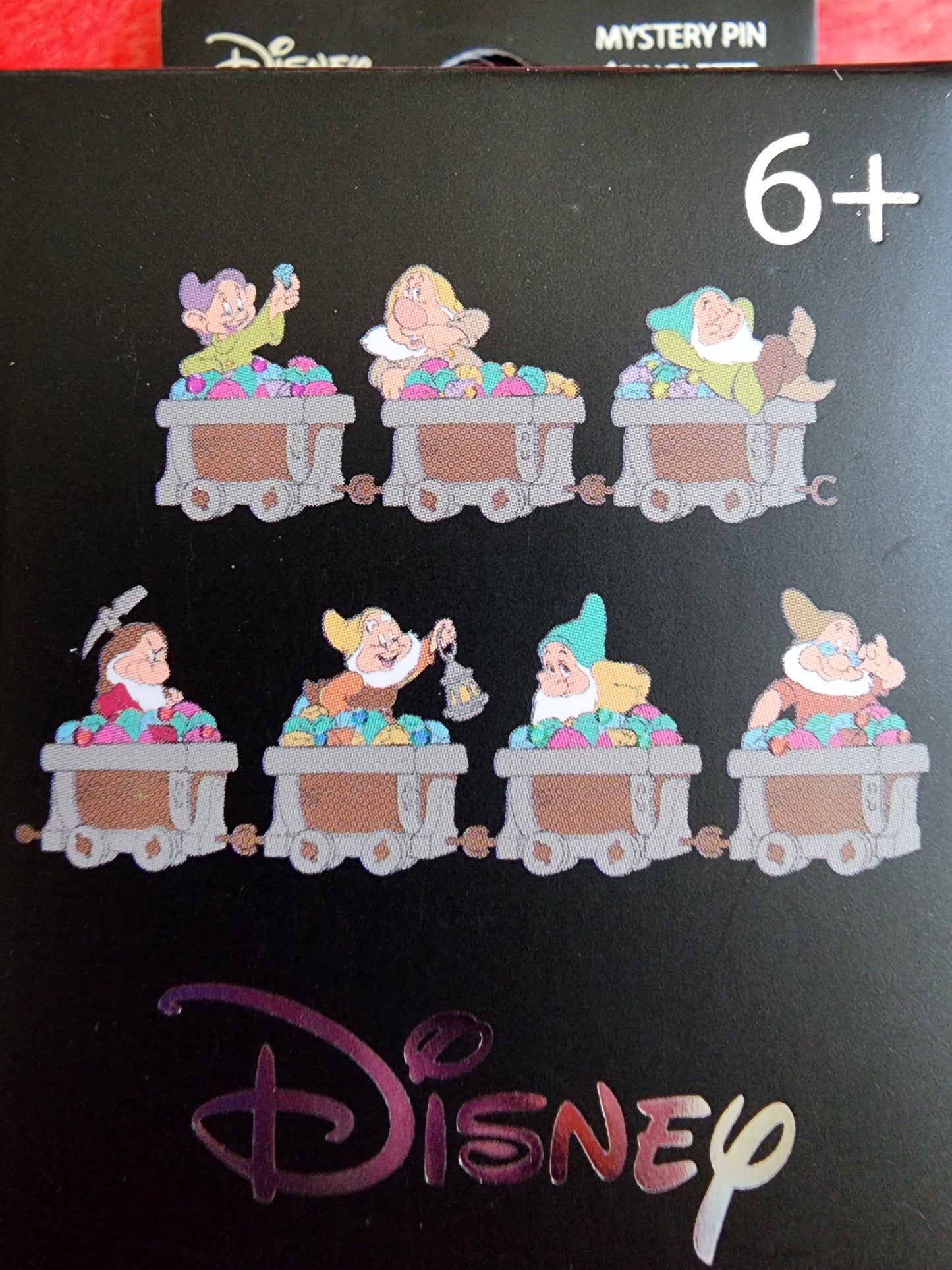 Loungefly Disney Seven Drawfs Mining Car Mystery Pins