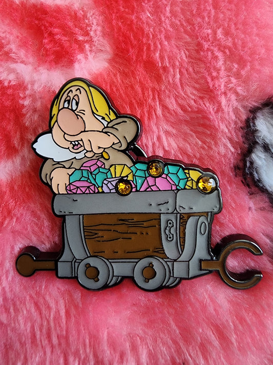 Loungefly Disney Seven Drawfs Mining Car Mystery Pins