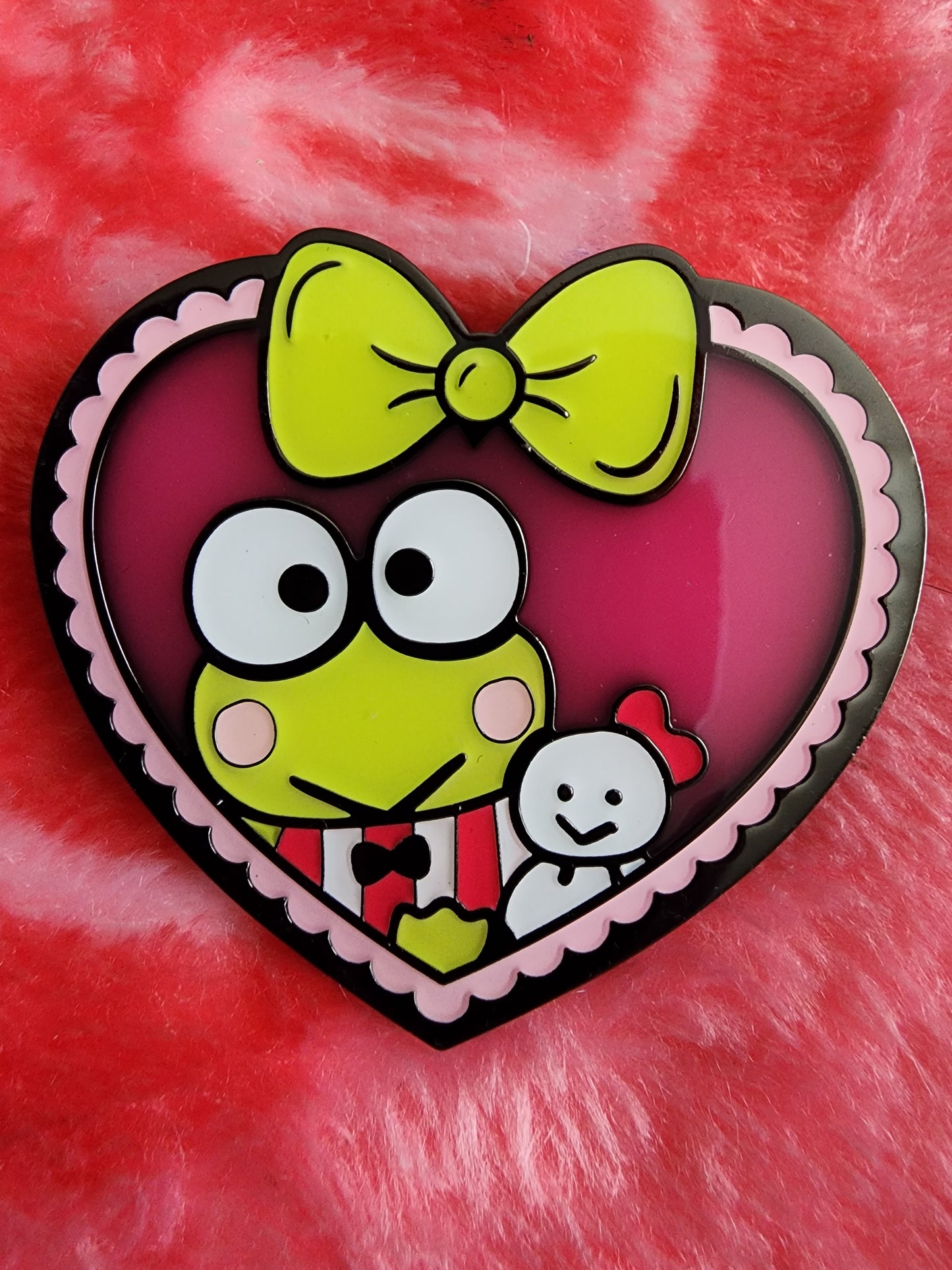 Loungefly Hello Kitty and Friends with their Friends Heart Shaped Mystery Pins