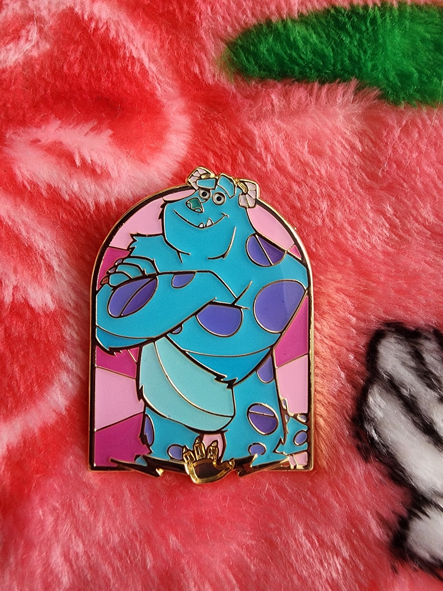 Loungefly Disney Pixar Characters Stained Glass Mystery Pins