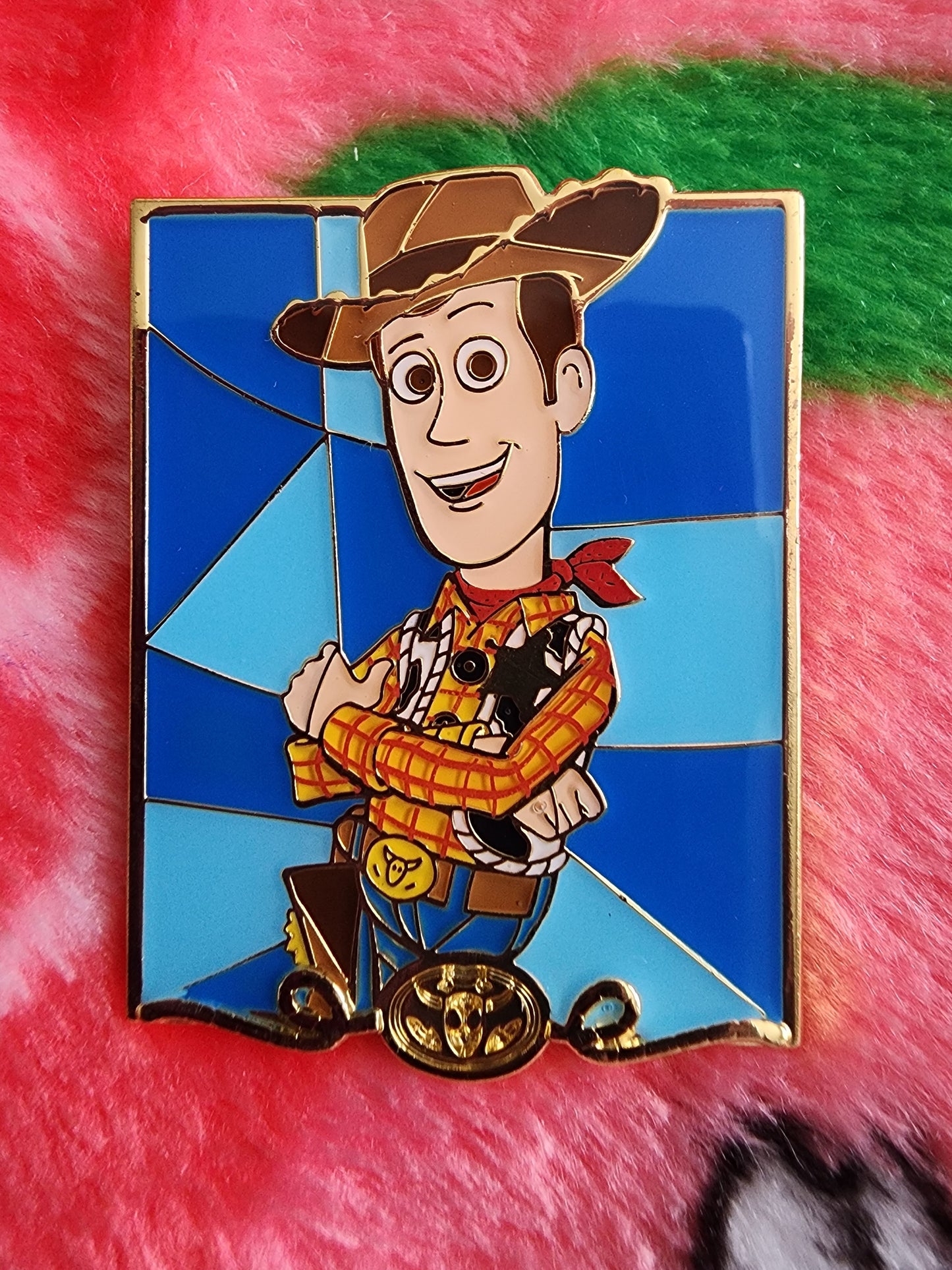 Loungefly Disney Pixar Characters Stained Glass Mystery Pins