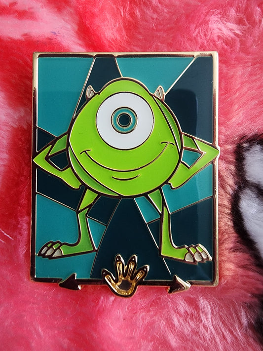 Loungefly Disney Pixar Characters Stained Glass Mystery Pins