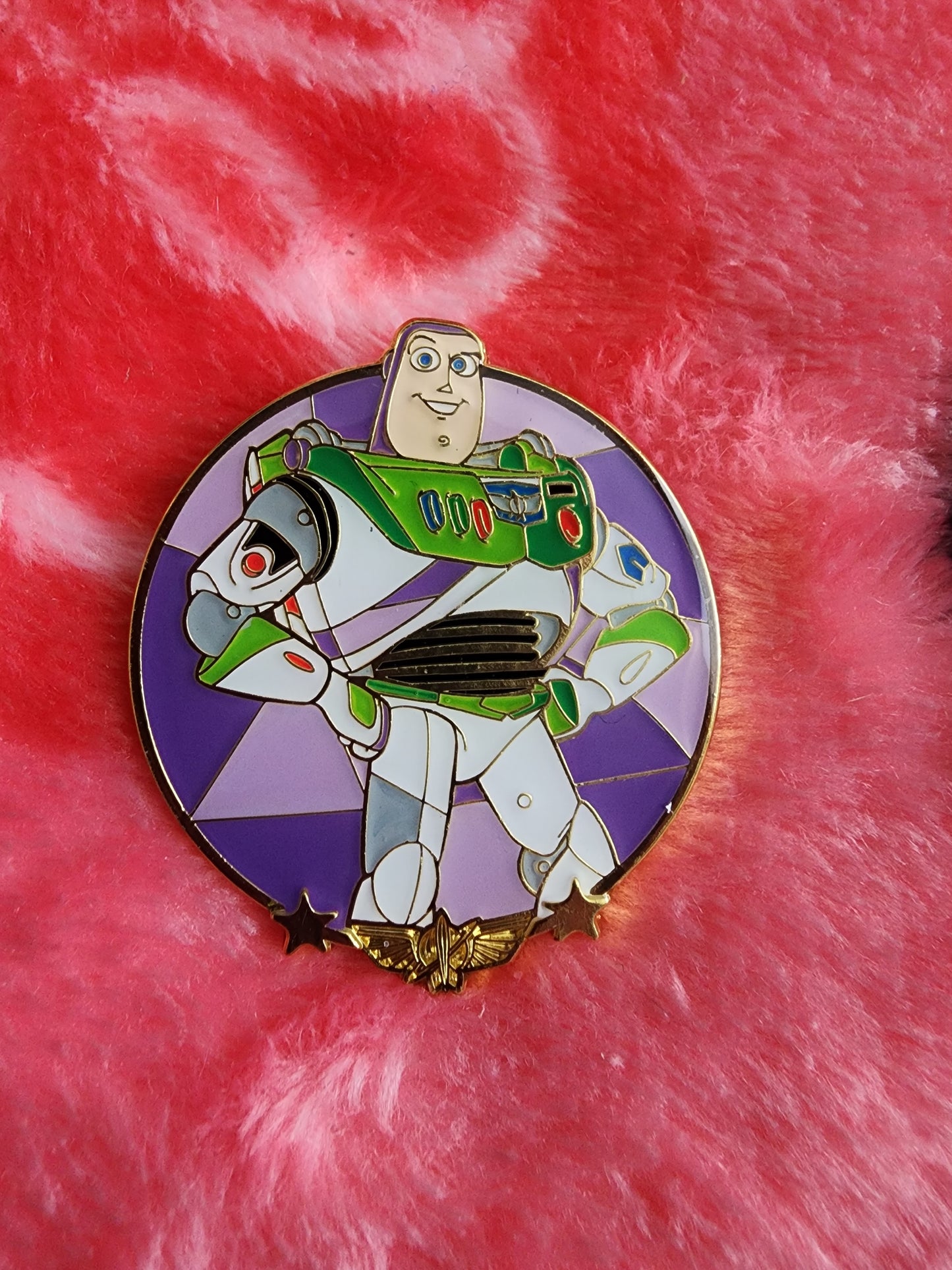 Loungefly Disney Pixar Characters Stained Glass Mystery Pins