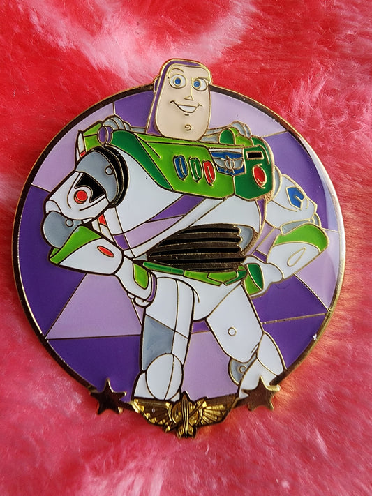 Loungefly Disney Pixar Characters Stained Glass Mystery Pins