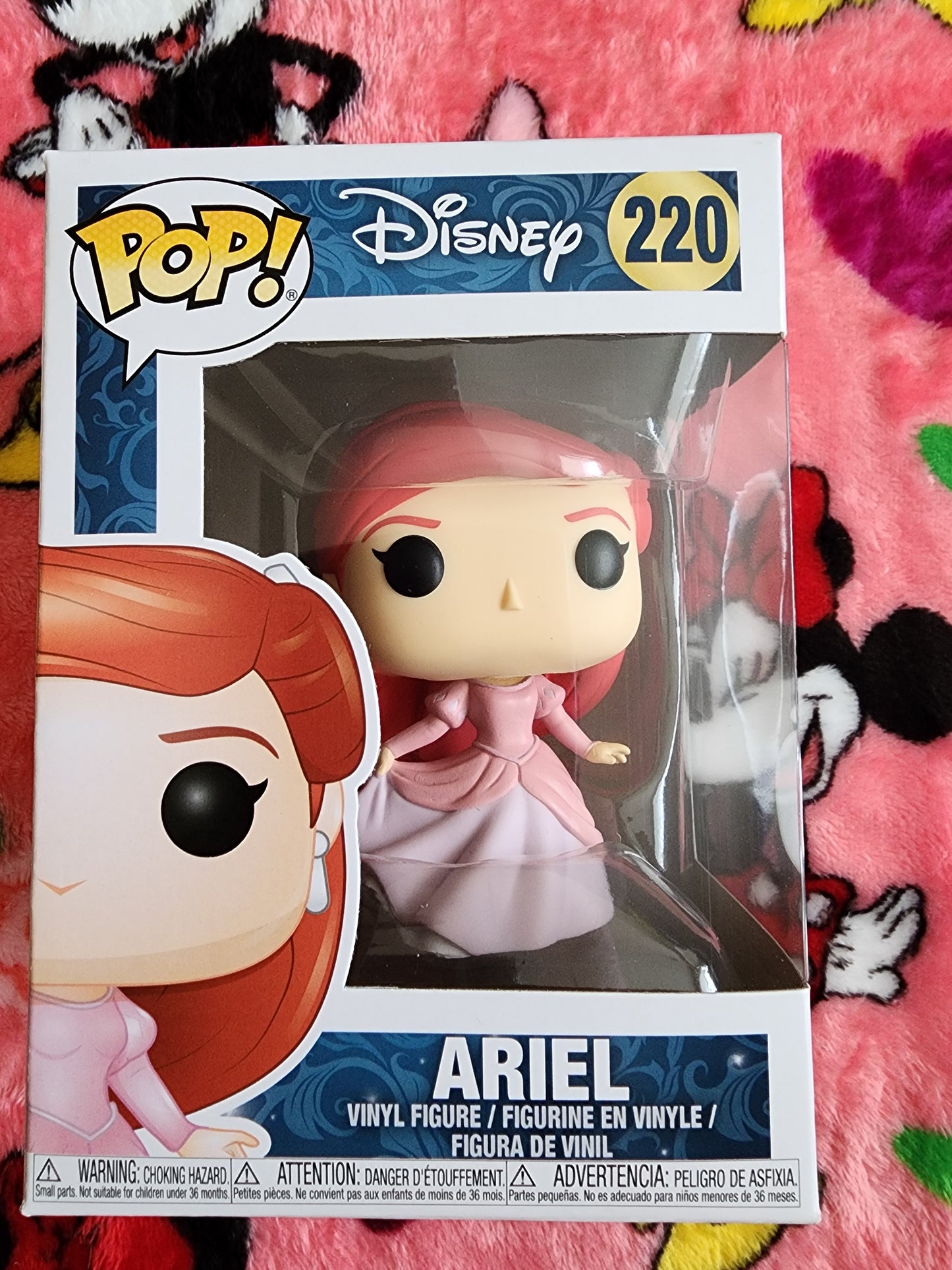 Funko Pop Disney Ariel in Pink Dress Figure