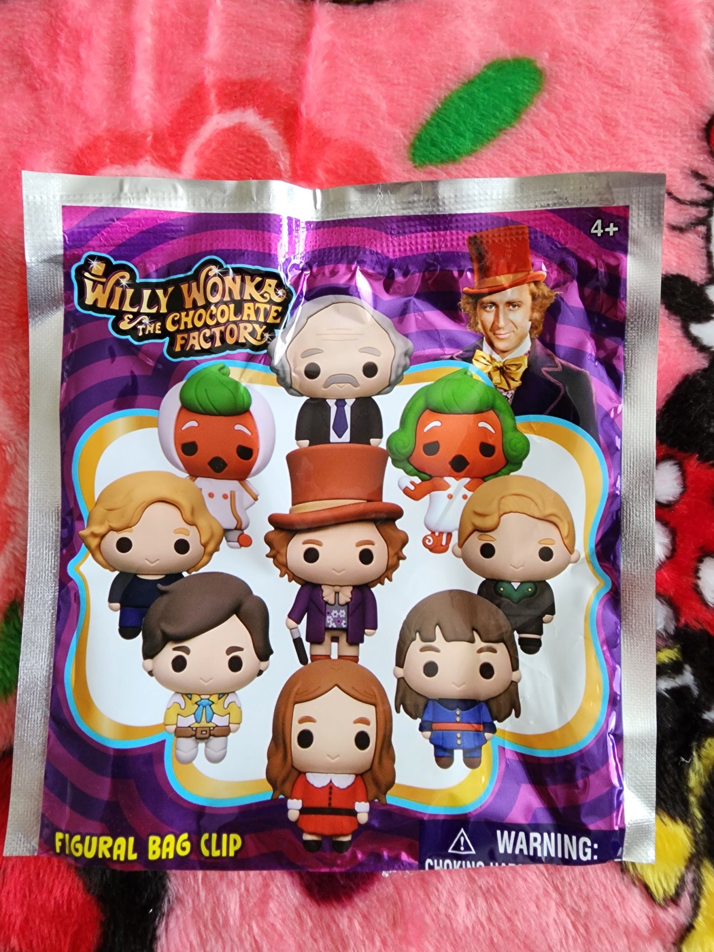 Willy Wonka and the Chocolate Factory Mystery Bag Clips