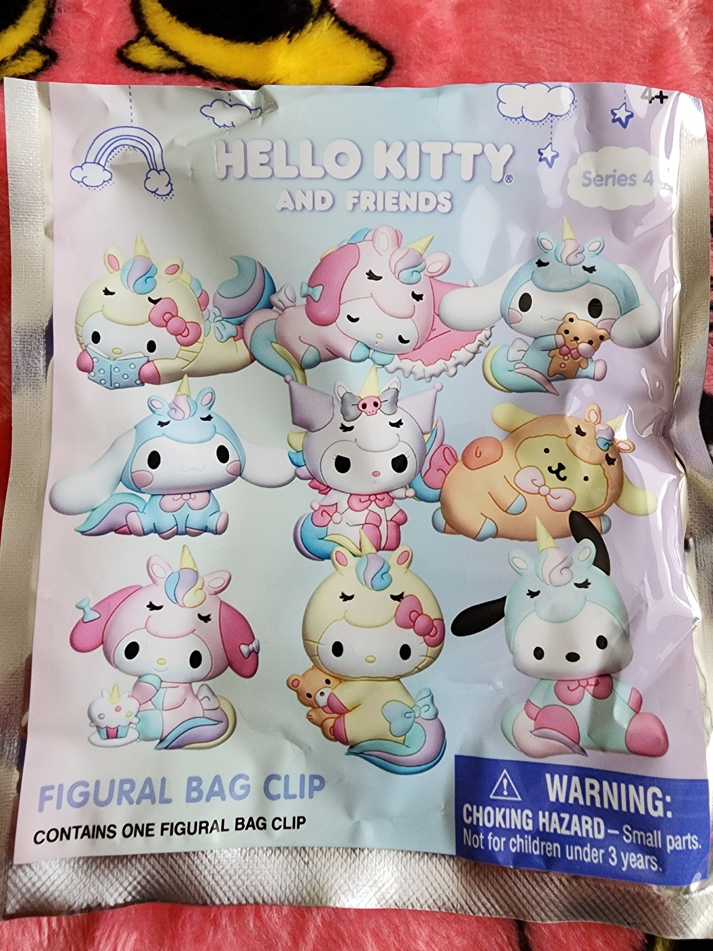 Hello Kitty and Friends Series 4 Mystery Bag Clips