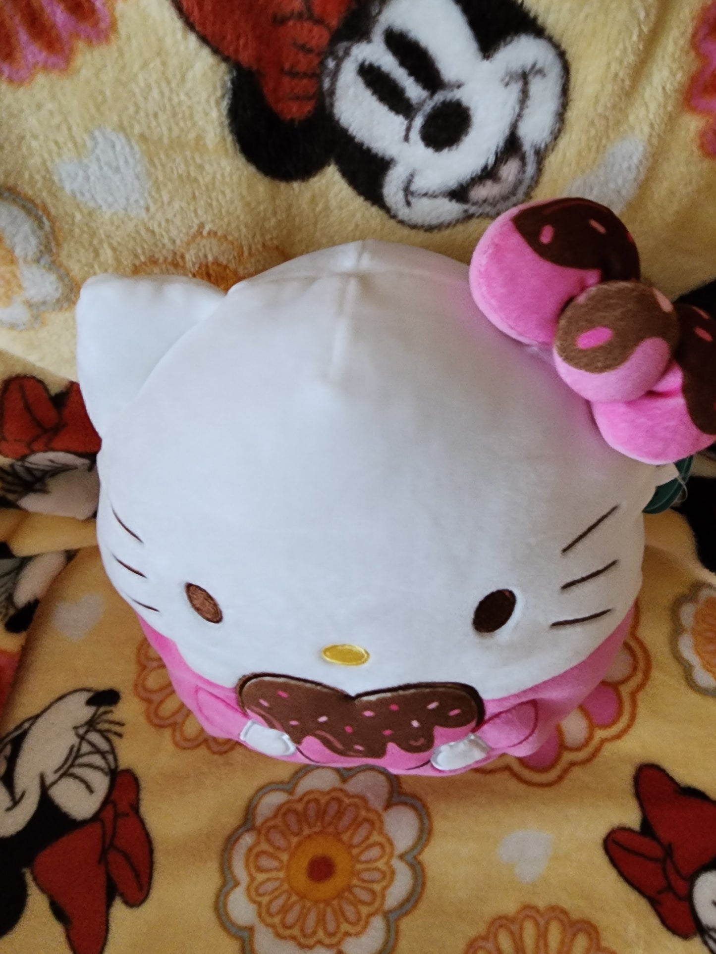 Squishmallows Hello Kitty with a Chocolate Heart Plush