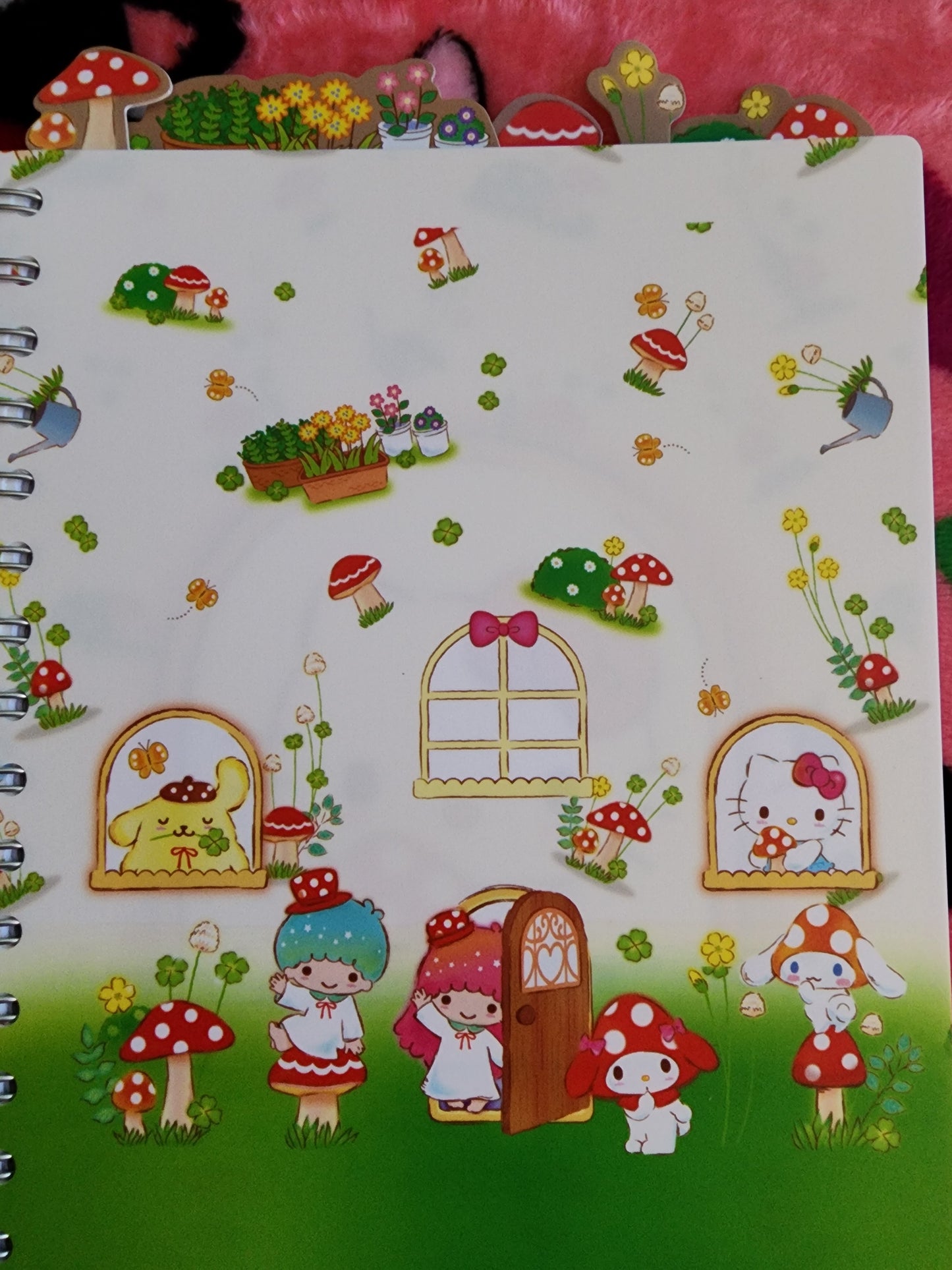 Hello Kitty and Friends Tabbed Notebook