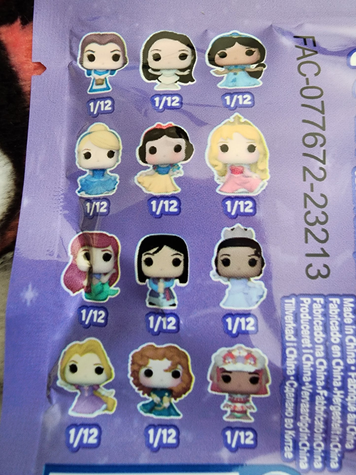 Funko Bitty Pop Disney Princess Figures