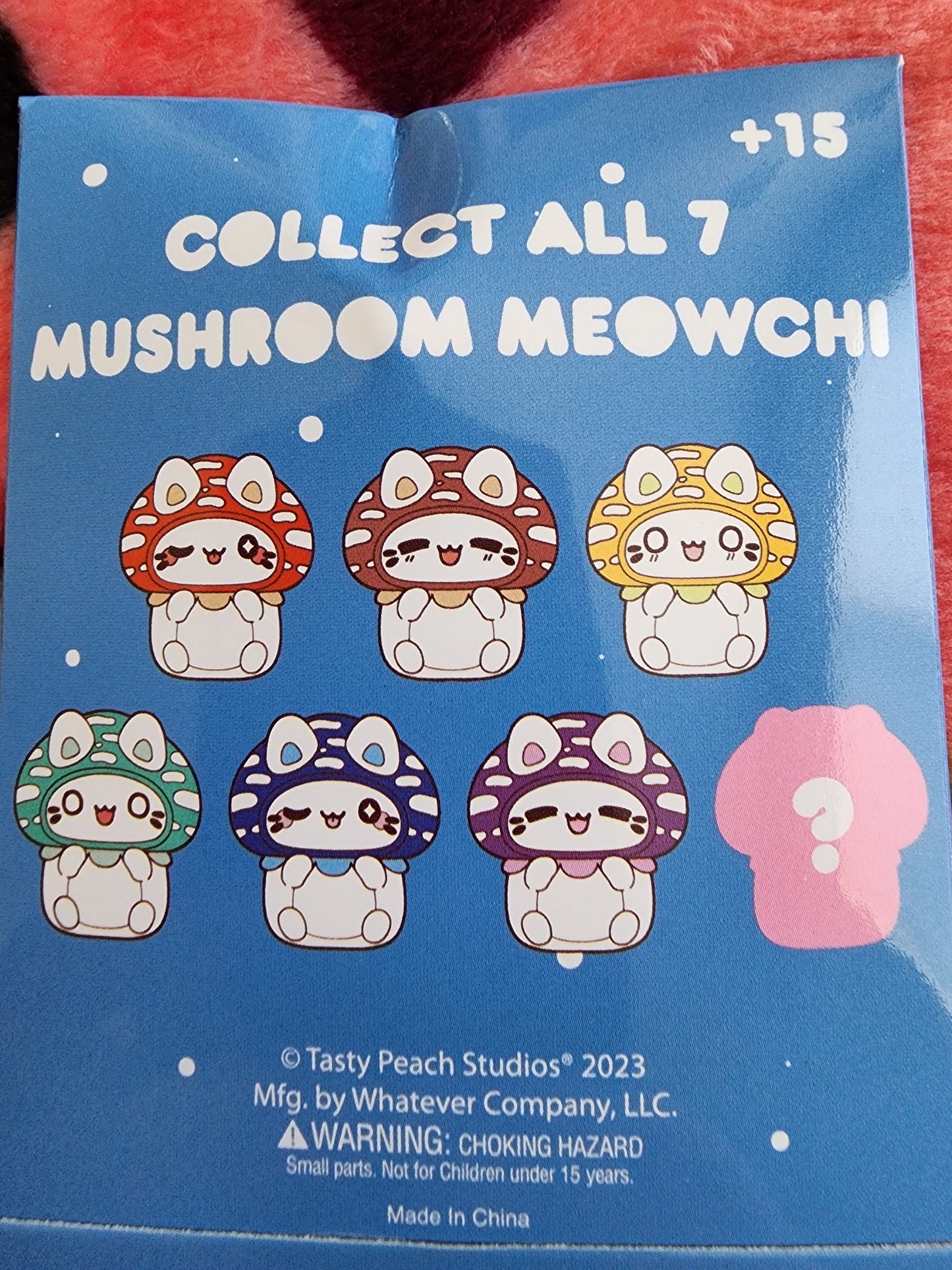 Meowchi Mushroom Mystery Pins