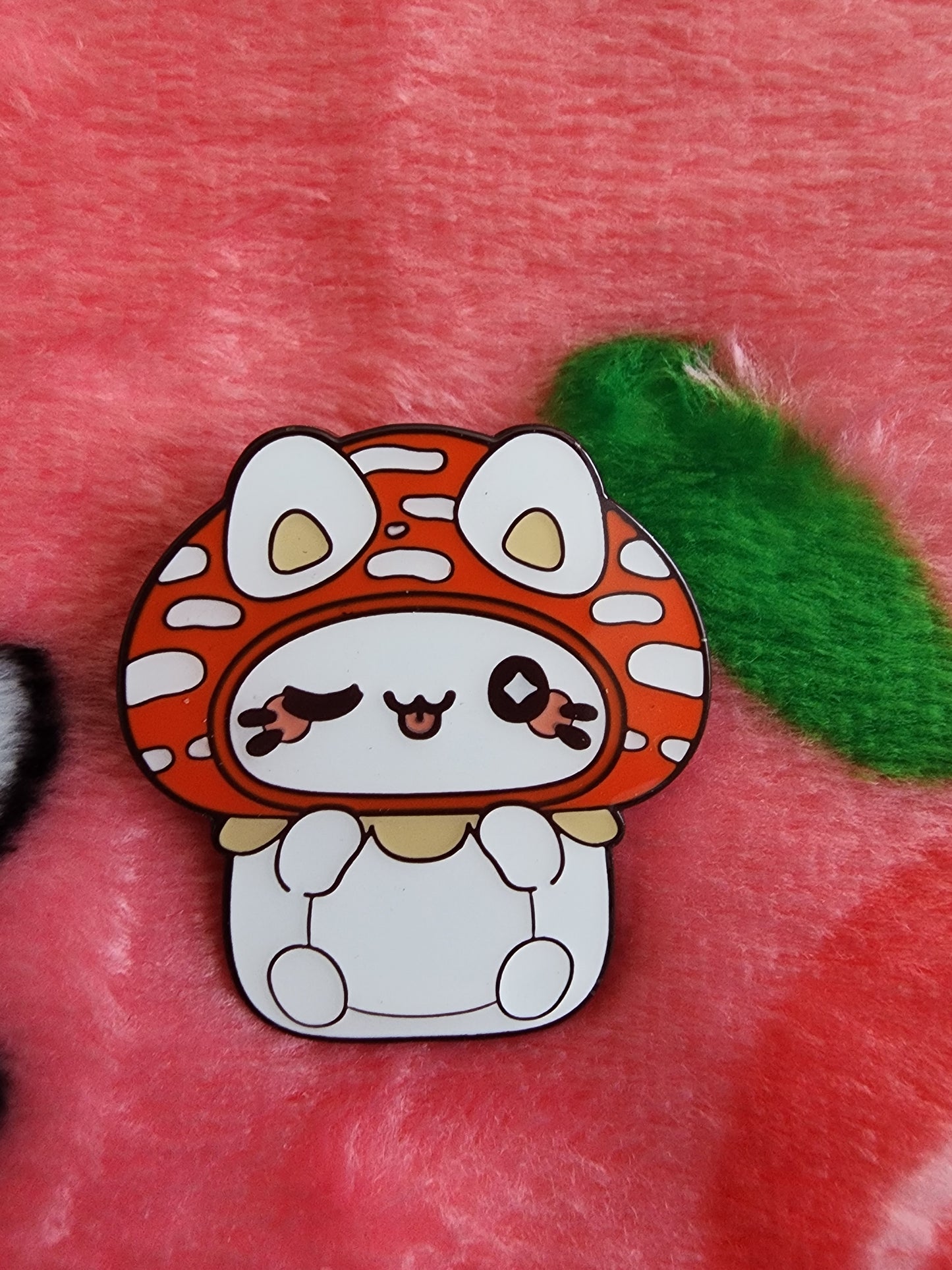 Meowchi Mushroom Mystery Pins