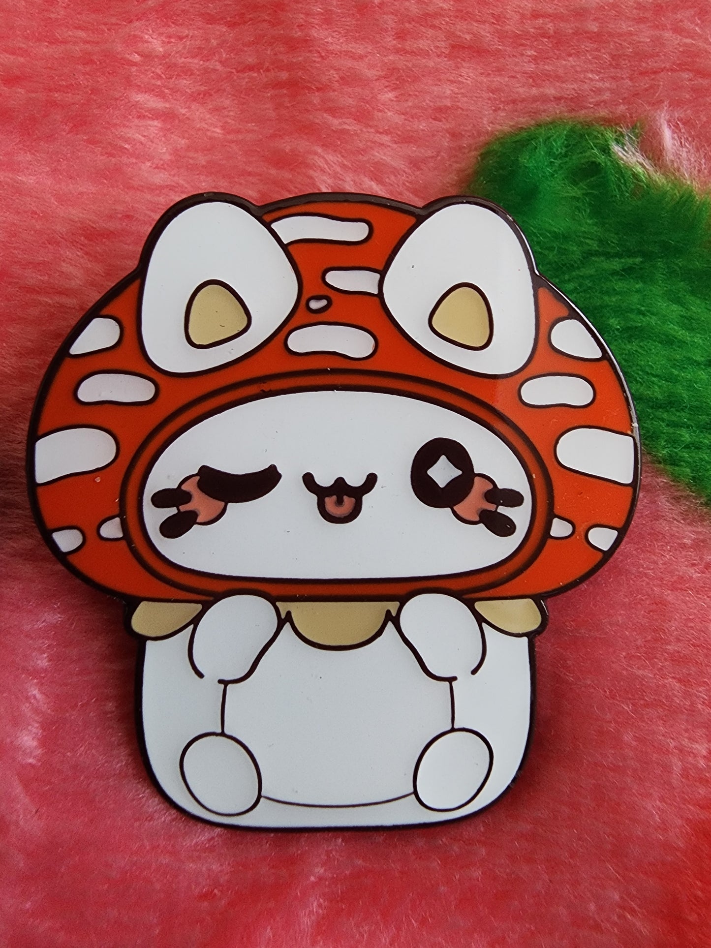 Meowchi Mushroom Mystery Pins