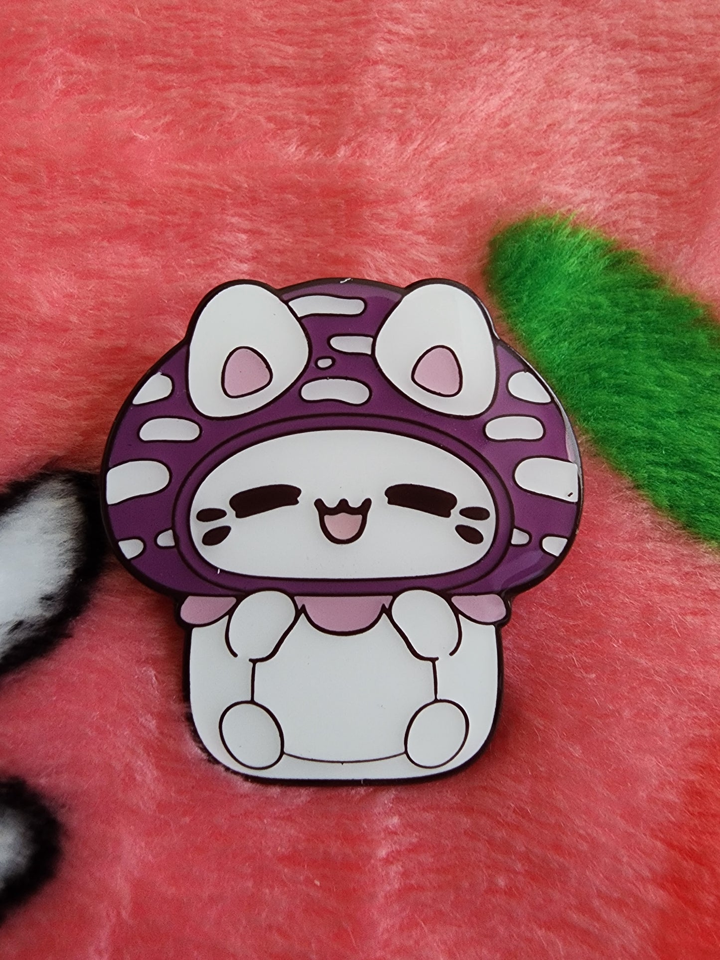 Meowchi Mushroom Mystery Pins