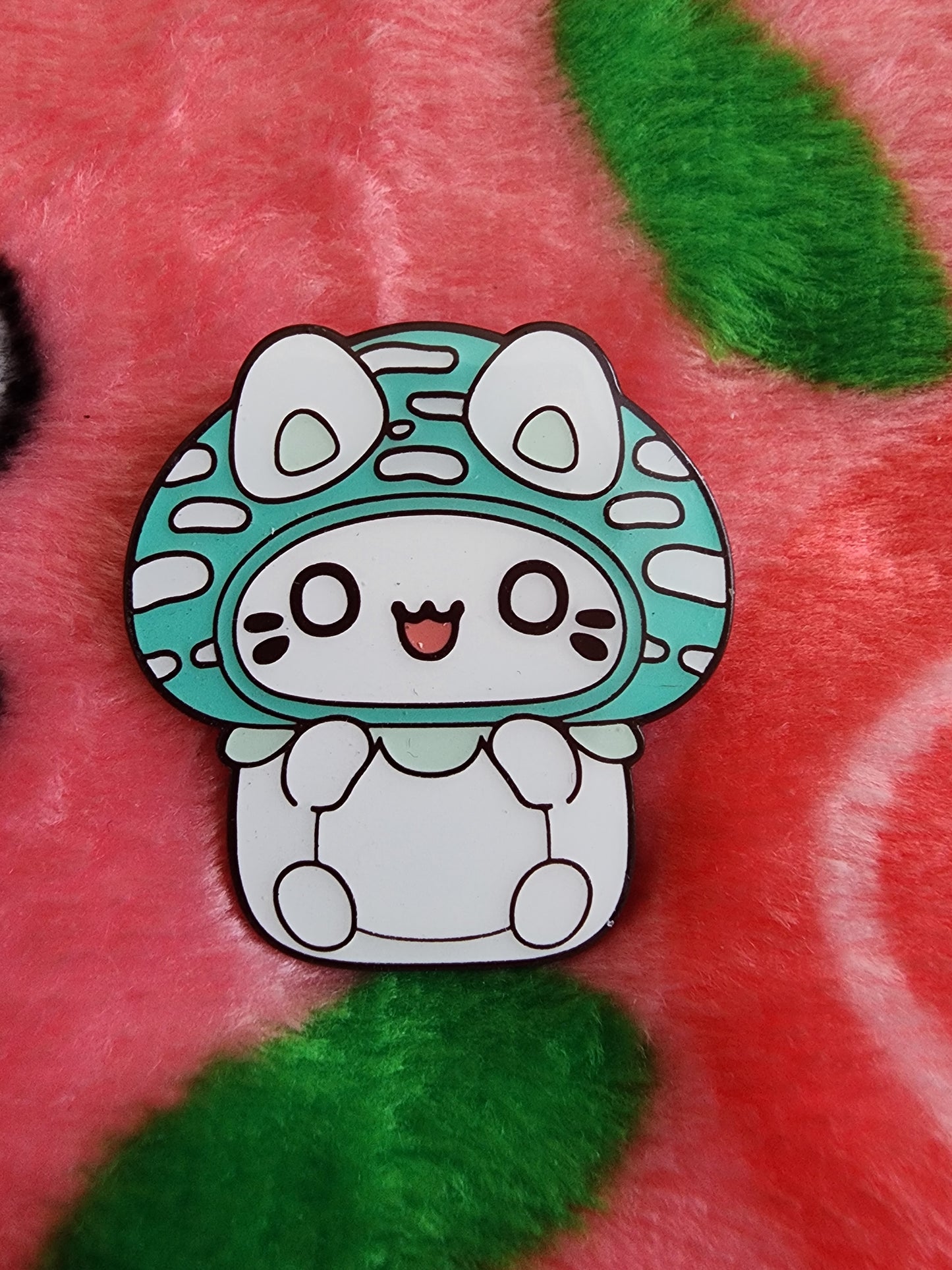 Meowchi Mushroom Mystery Pins