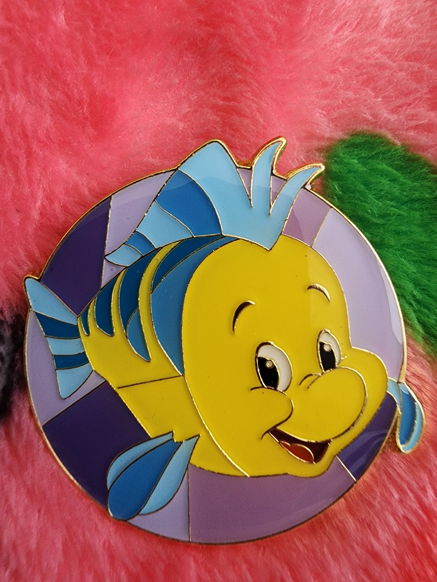 Loungefly Disney Princess Sidekicks Stained Glass Mystery Pins