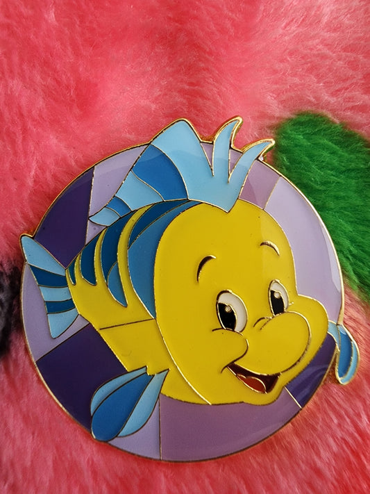 Loungefly Disney Princess Sidekicks Stained Glass Mystery Pins