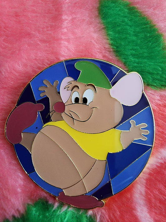 Loungefly Disney Princess Sidekicks Stained Glass Mystery Pins