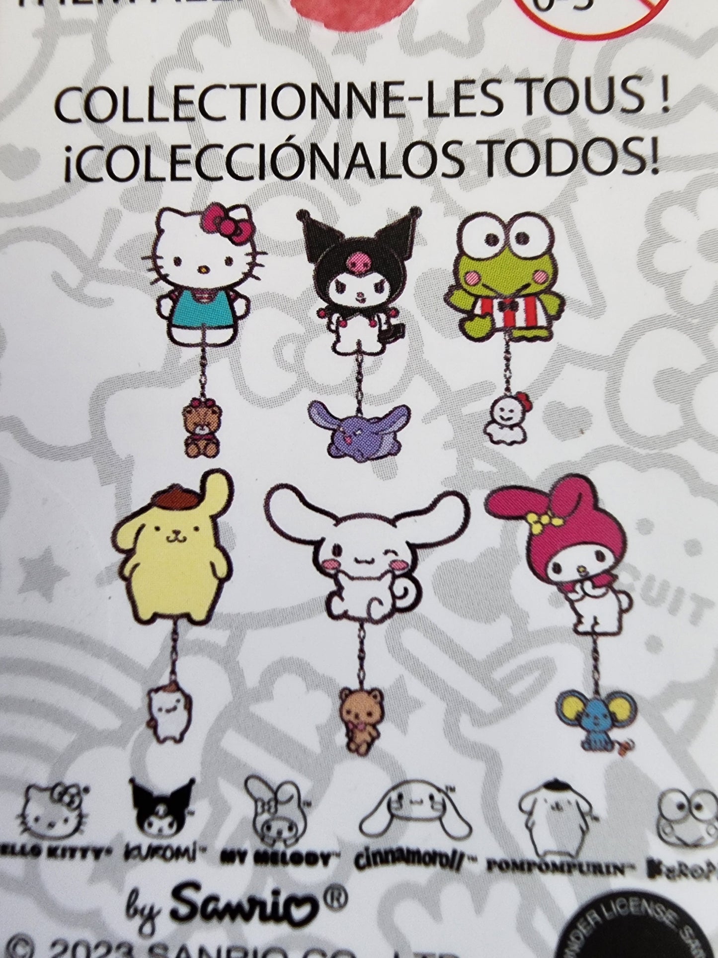 Loungefly Hello Kitty and Friends with Hanging Charm Mystery Pins