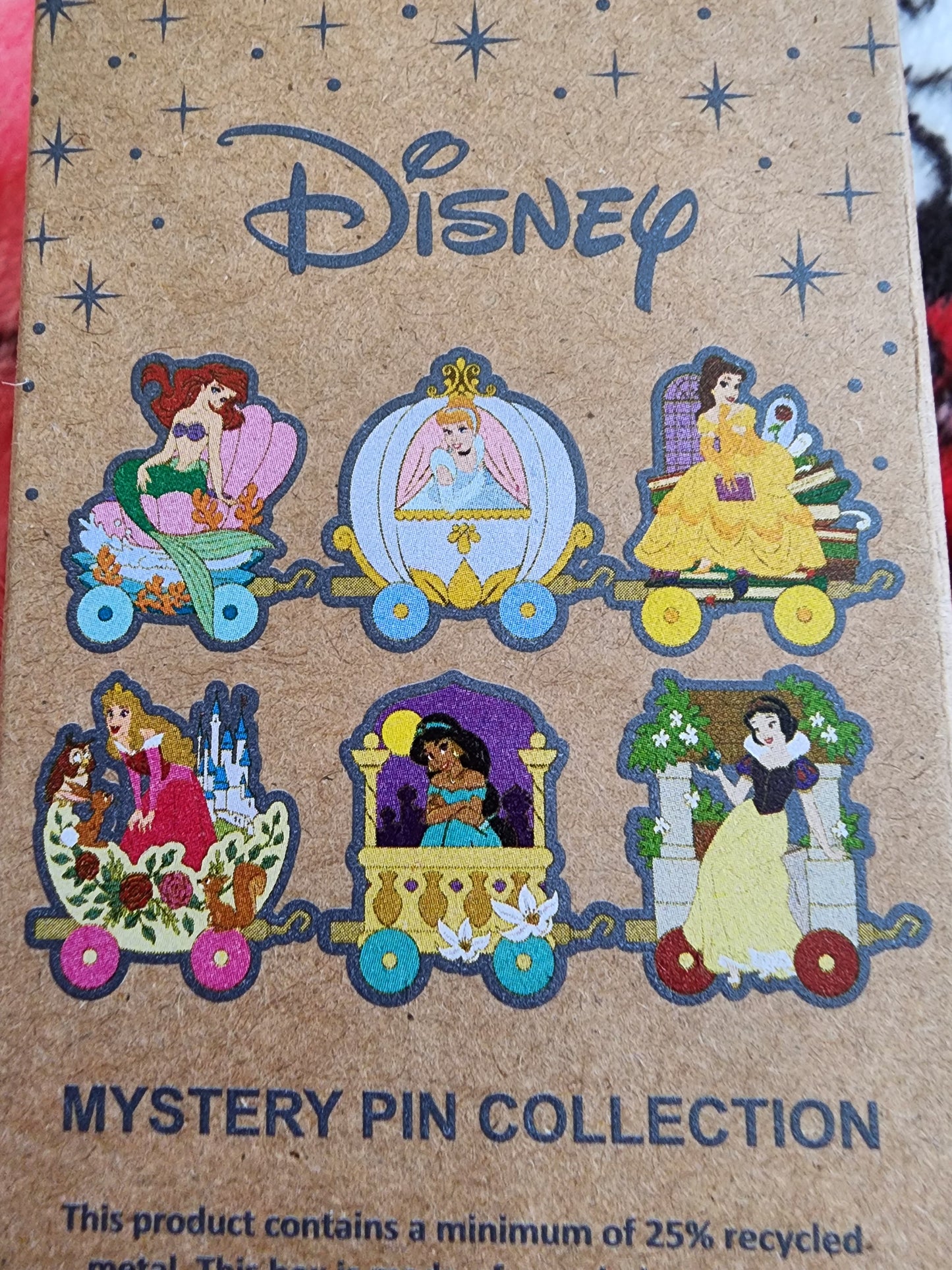 Loungefly Disney Princess Train Mystery Pins