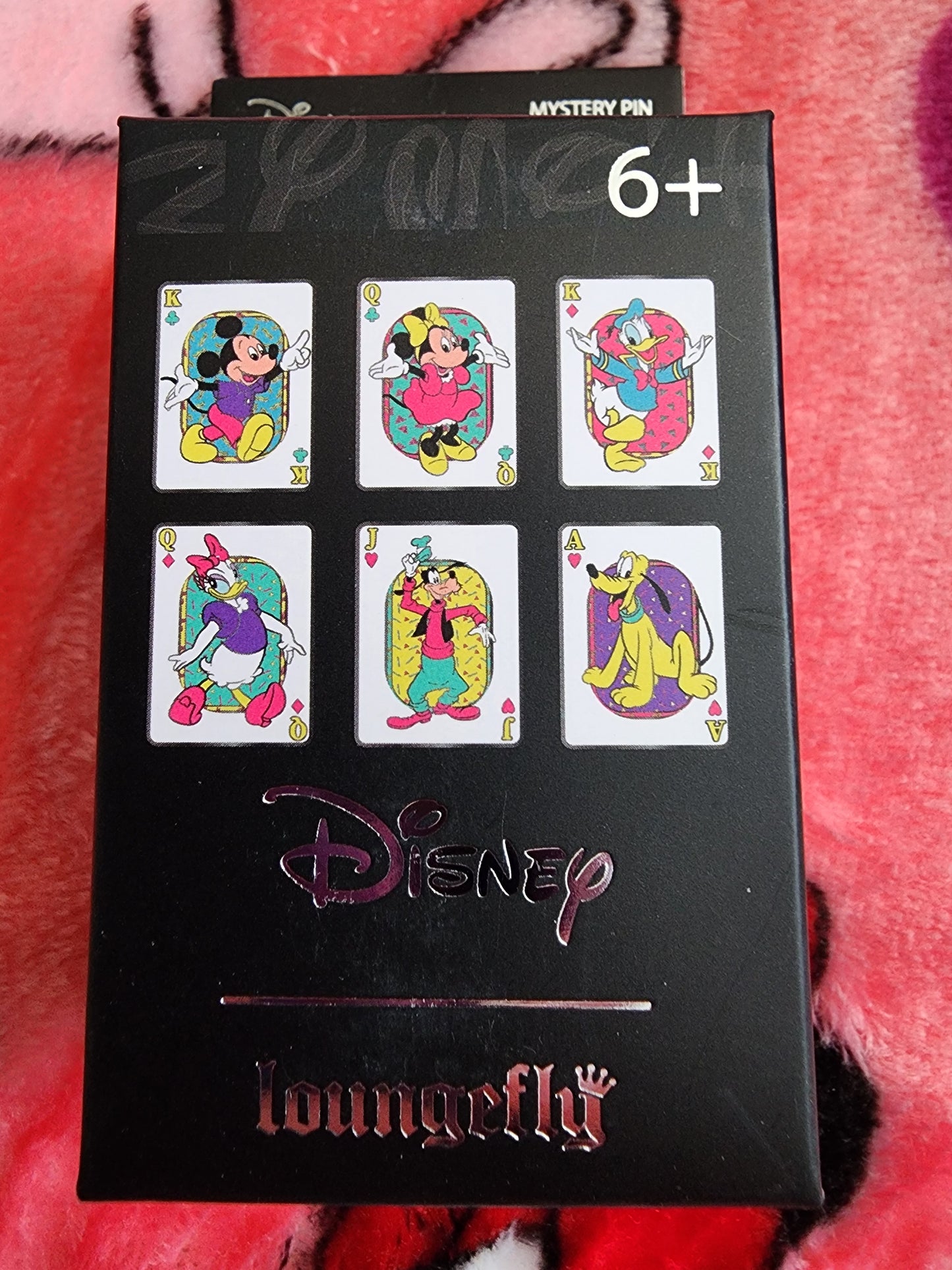 Loungefly Disney Mickey and Friends Playing Cards Mystery Pins