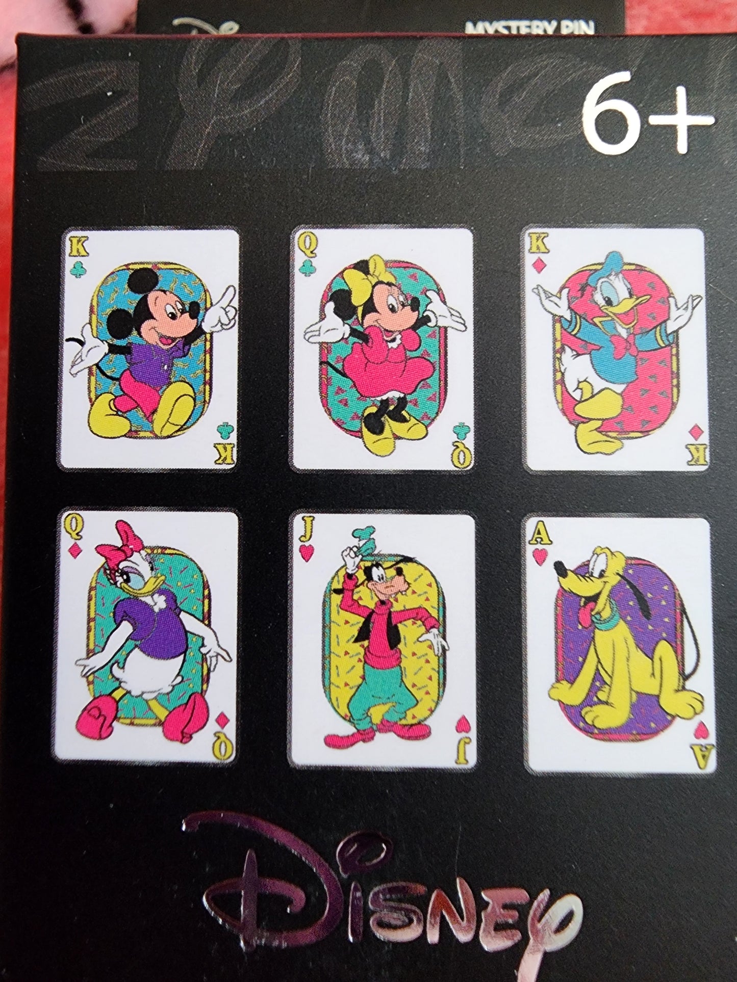 Loungefly Disney Mickey and Friends Playing Cards Mystery Pins