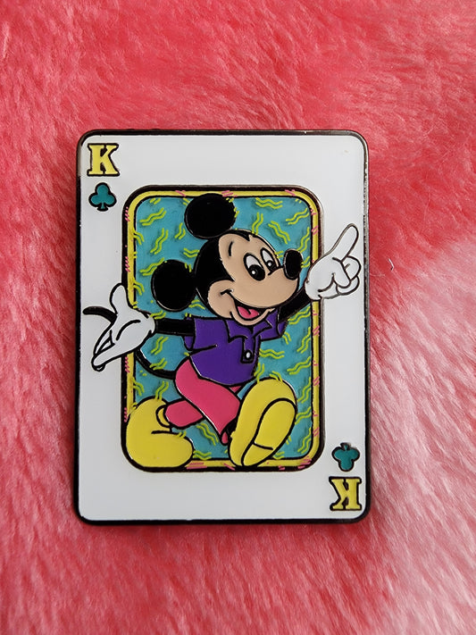 Loungefly Disney Mickey and Friends Playing Cards Mystery Pins