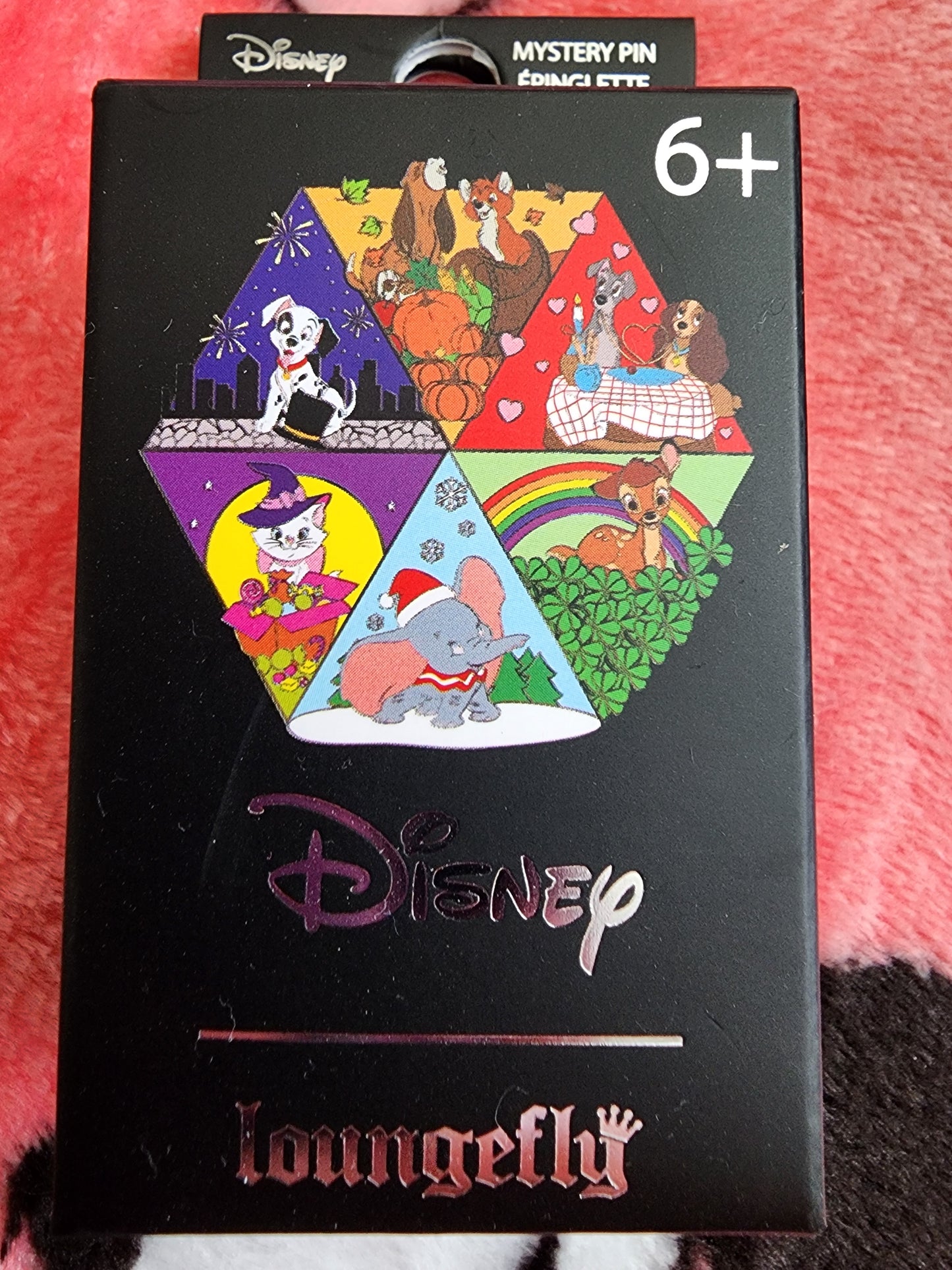 Loungefly Disney Celebrating Holidays Hexagon Mystery Pins