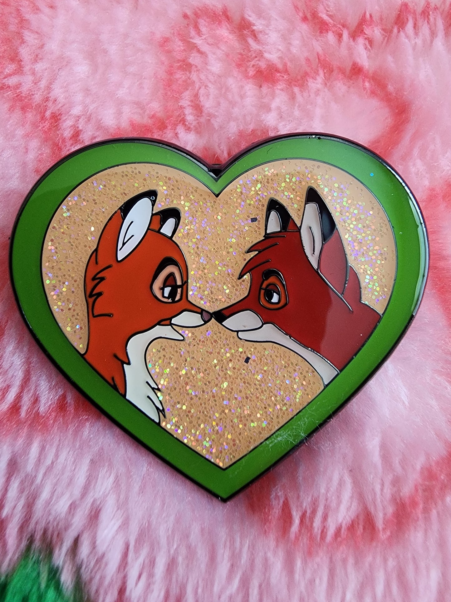 Loungefly Disney Animal Characters  Love Heart Shaped Mystery Pins