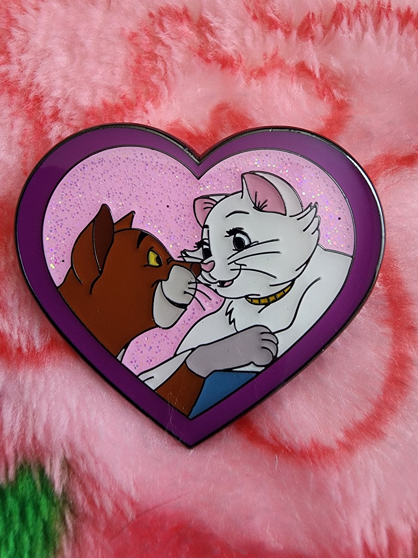 Loungefly Disney Animal Characters  Love Heart Shaped Mystery Pins