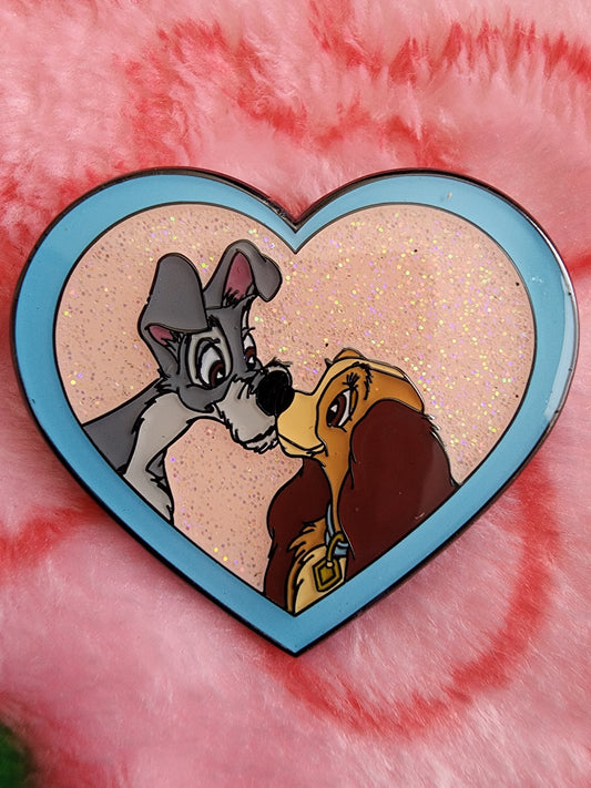 Loungefly Disney Animal Characters  Love Heart Shaped Mystery Pins