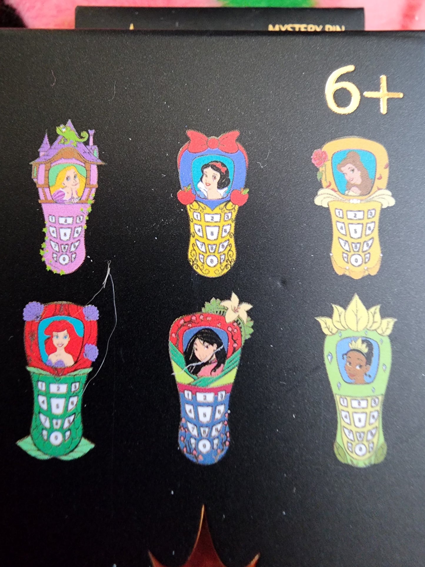 Loungefly Disney Princess Cell Phone Mystery Pins