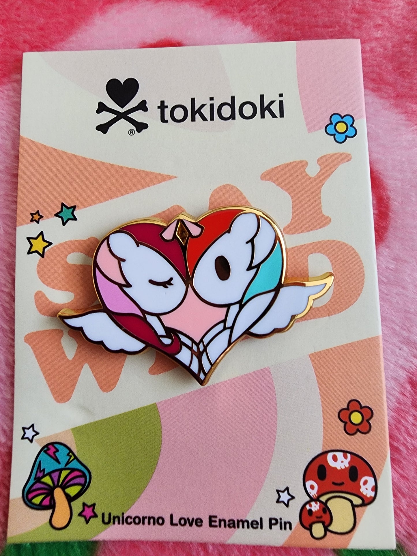 Tokidoki Unicorno Stay Wild Pin