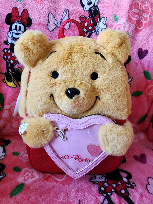 Her Universe Disney Winnie the Pooh Valentine's Backpack