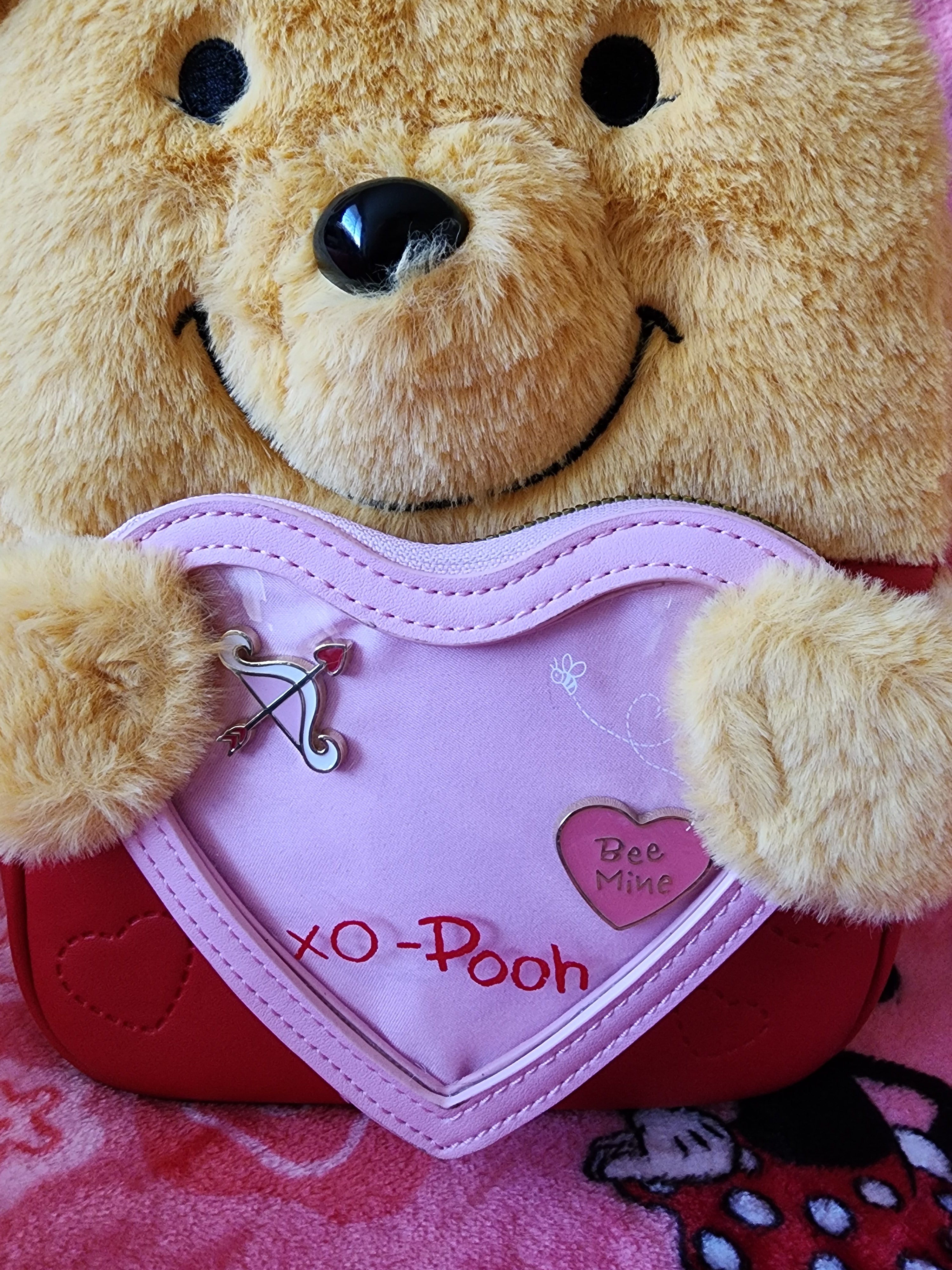 Her Universe Winnie the Pooh outlets and Friends Heart backpack