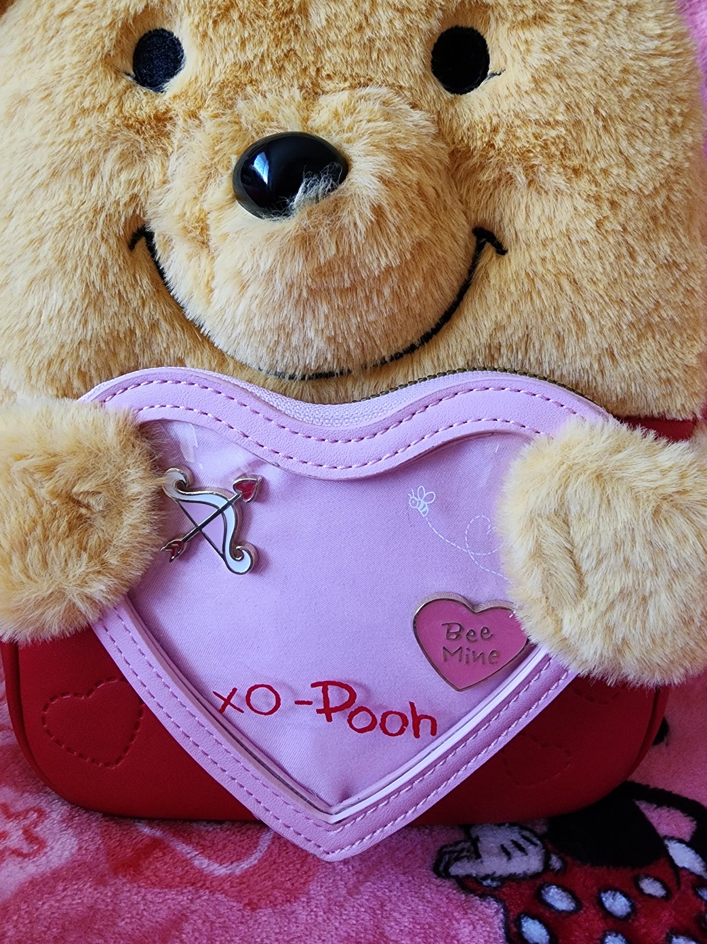 Her Universe Disney Winnie the Pooh Valentine's Backpack