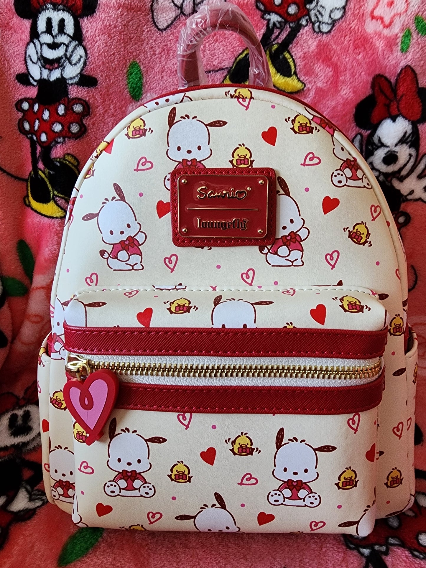 Loungefly Pochacco Limited Edition Exclusive Valentine's Backpack